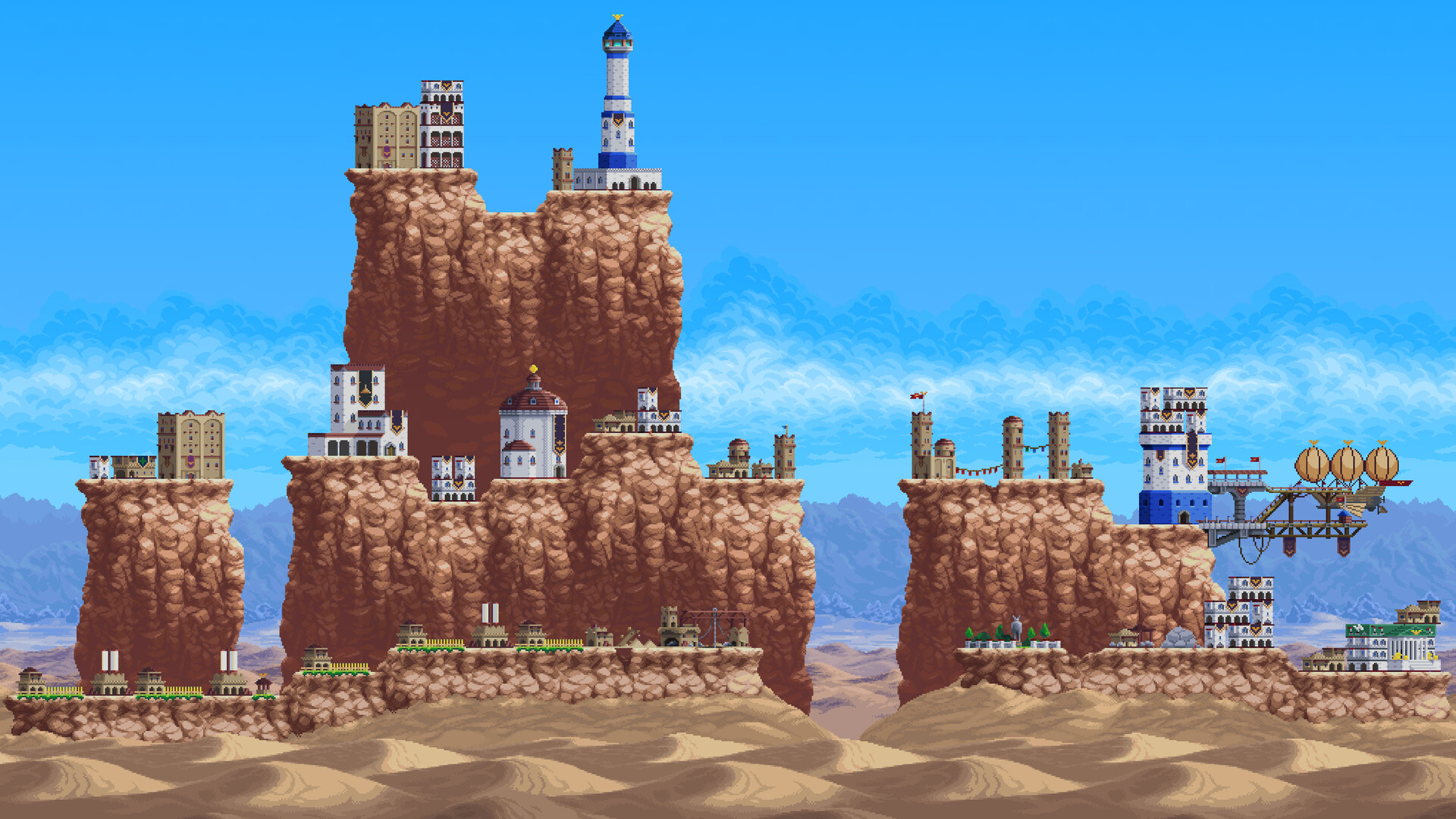 Скриншот: Vertical Kingdom