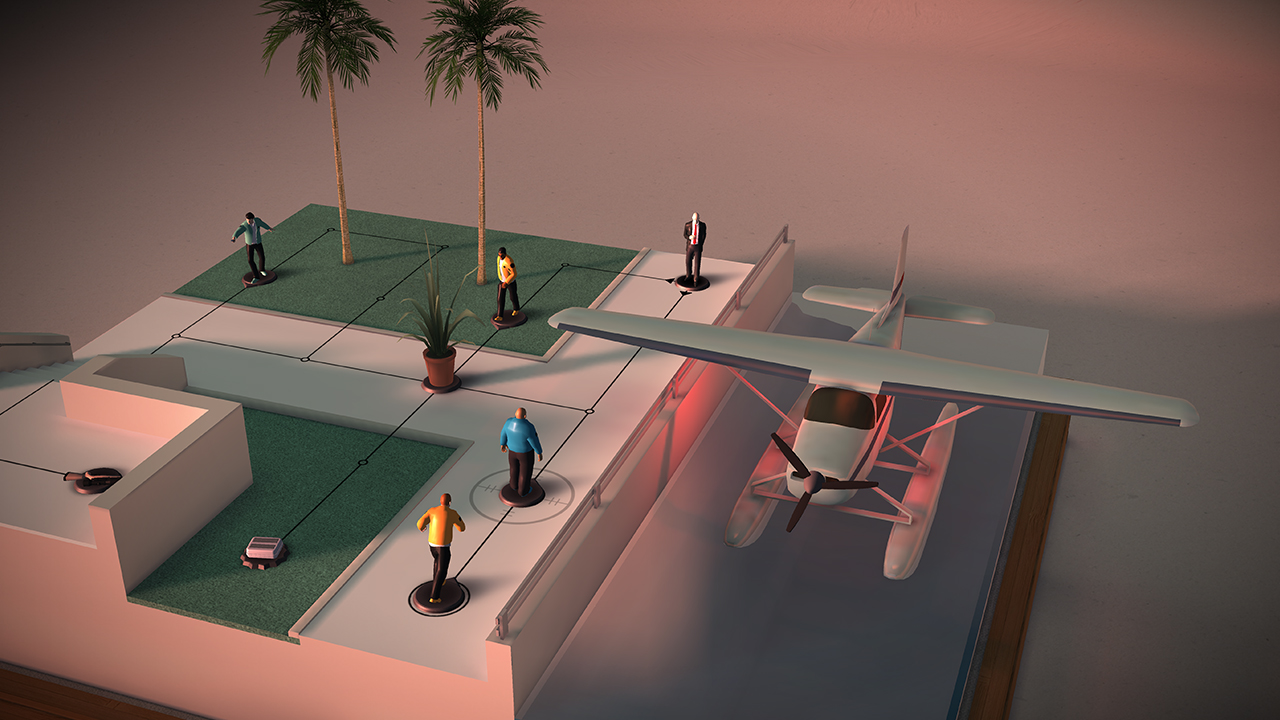 Скриншот: Hitman GO: Definitive Edition