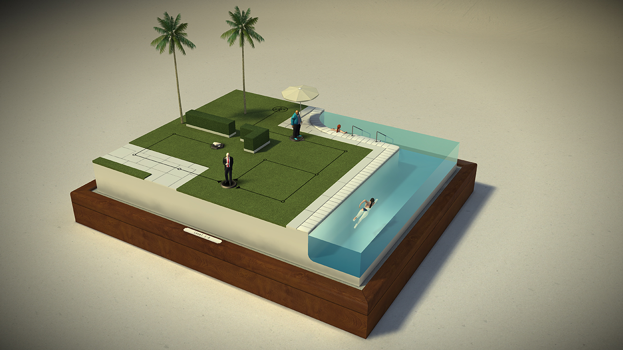 Скриншот: Hitman GO: Definitive Edition