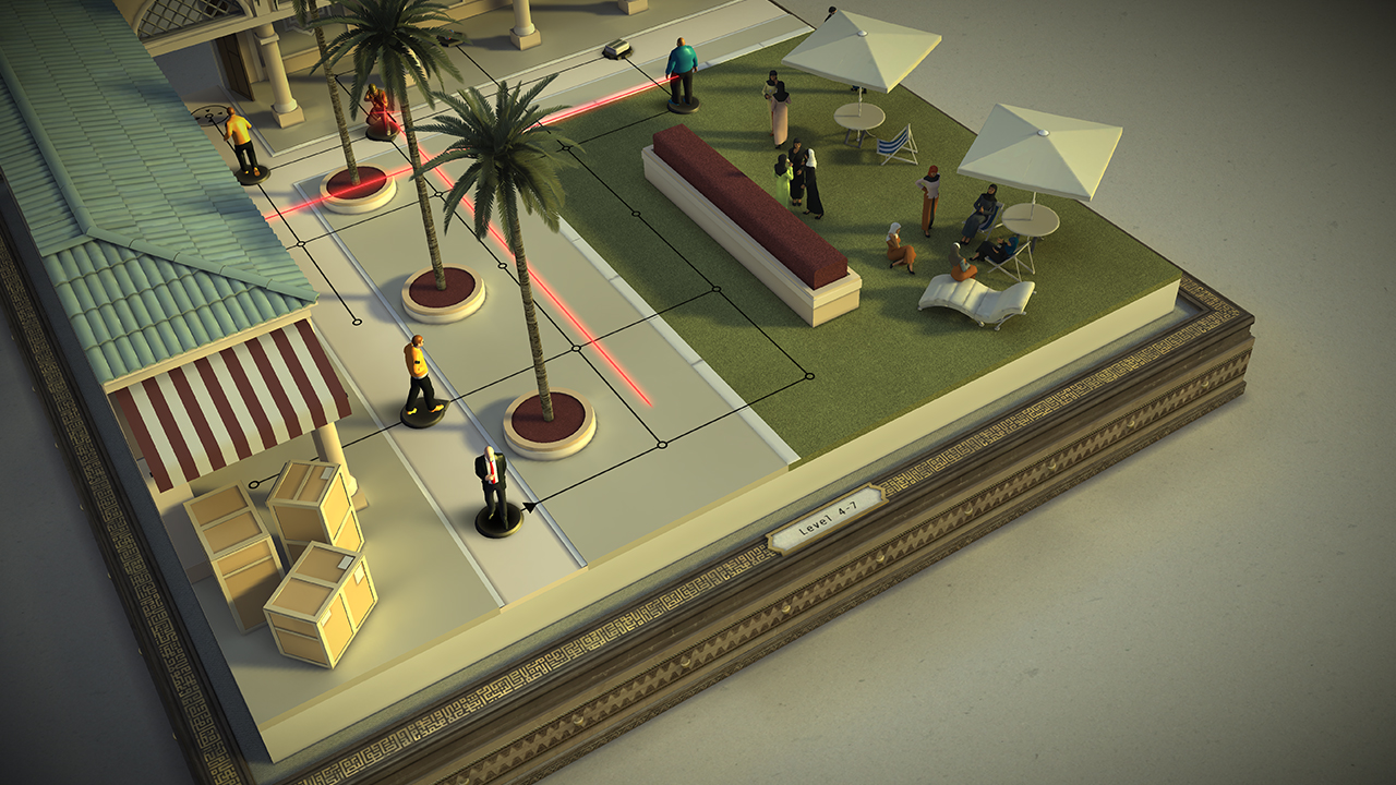 Скриншот: Hitman GO: Definitive Edition