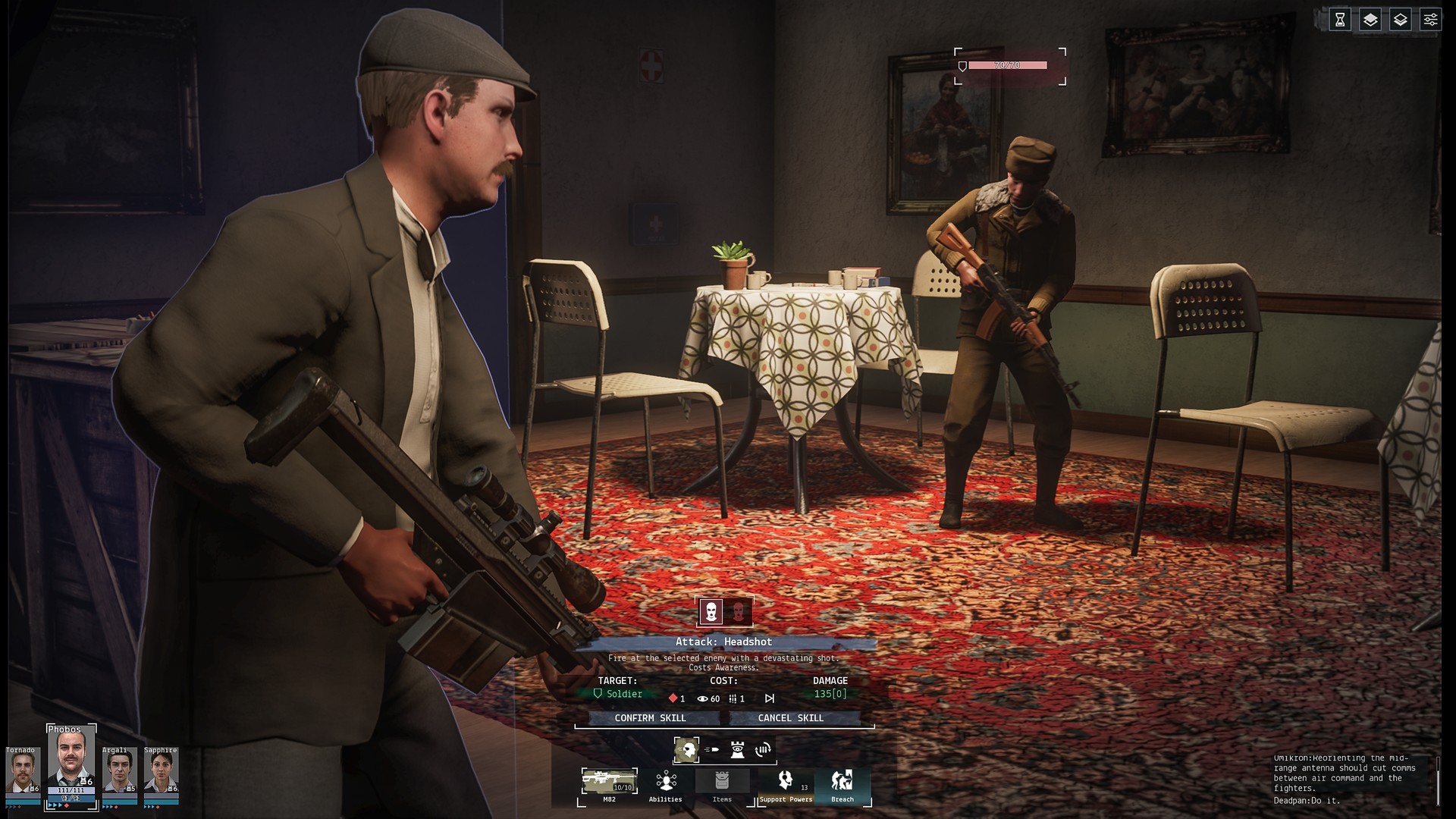 Скриншот: Phantom Doctrine