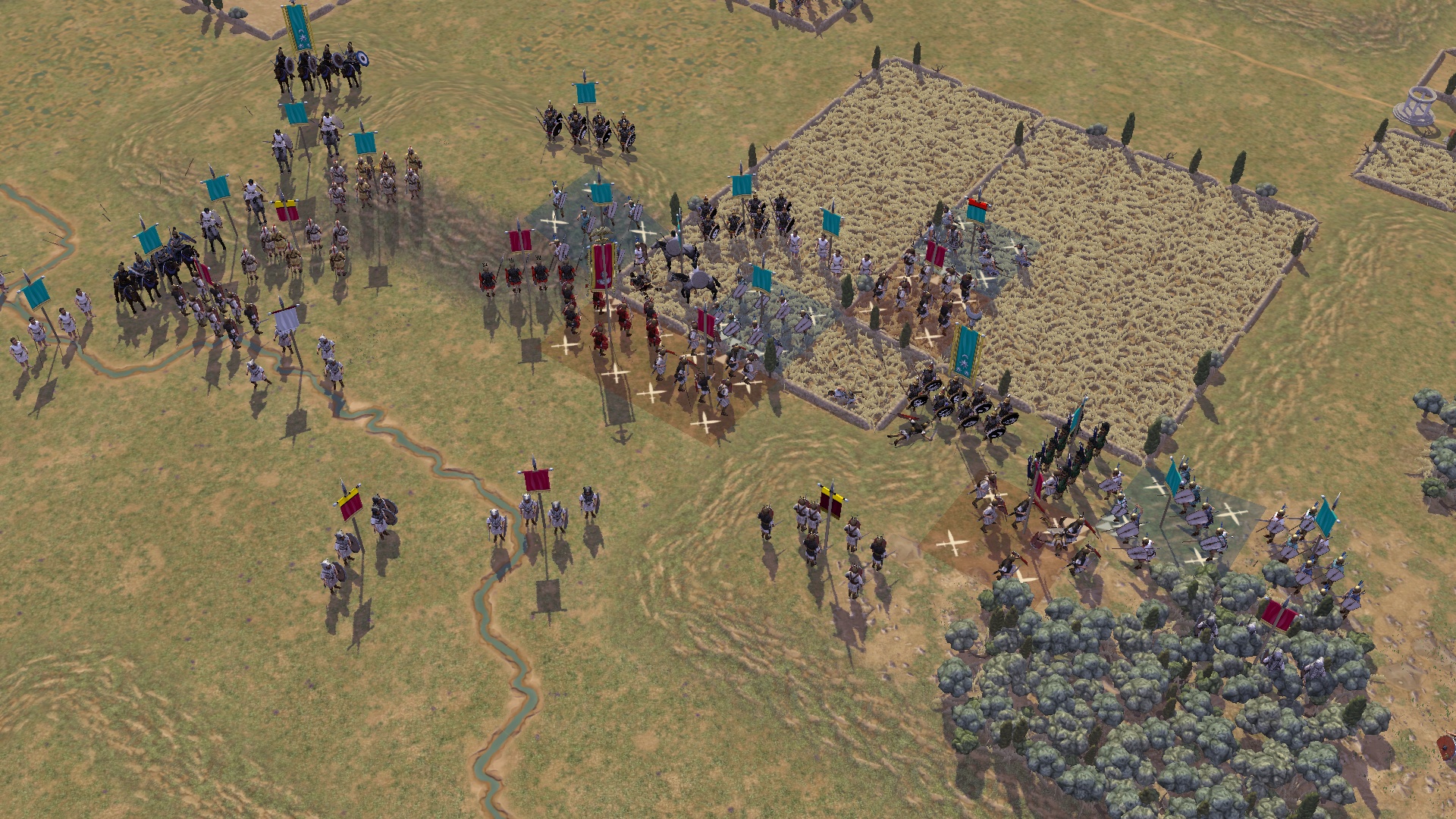 Скриншот: Field of Glory II