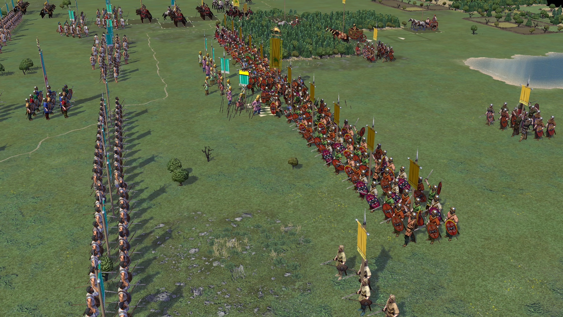 Скриншот: Field of Glory II