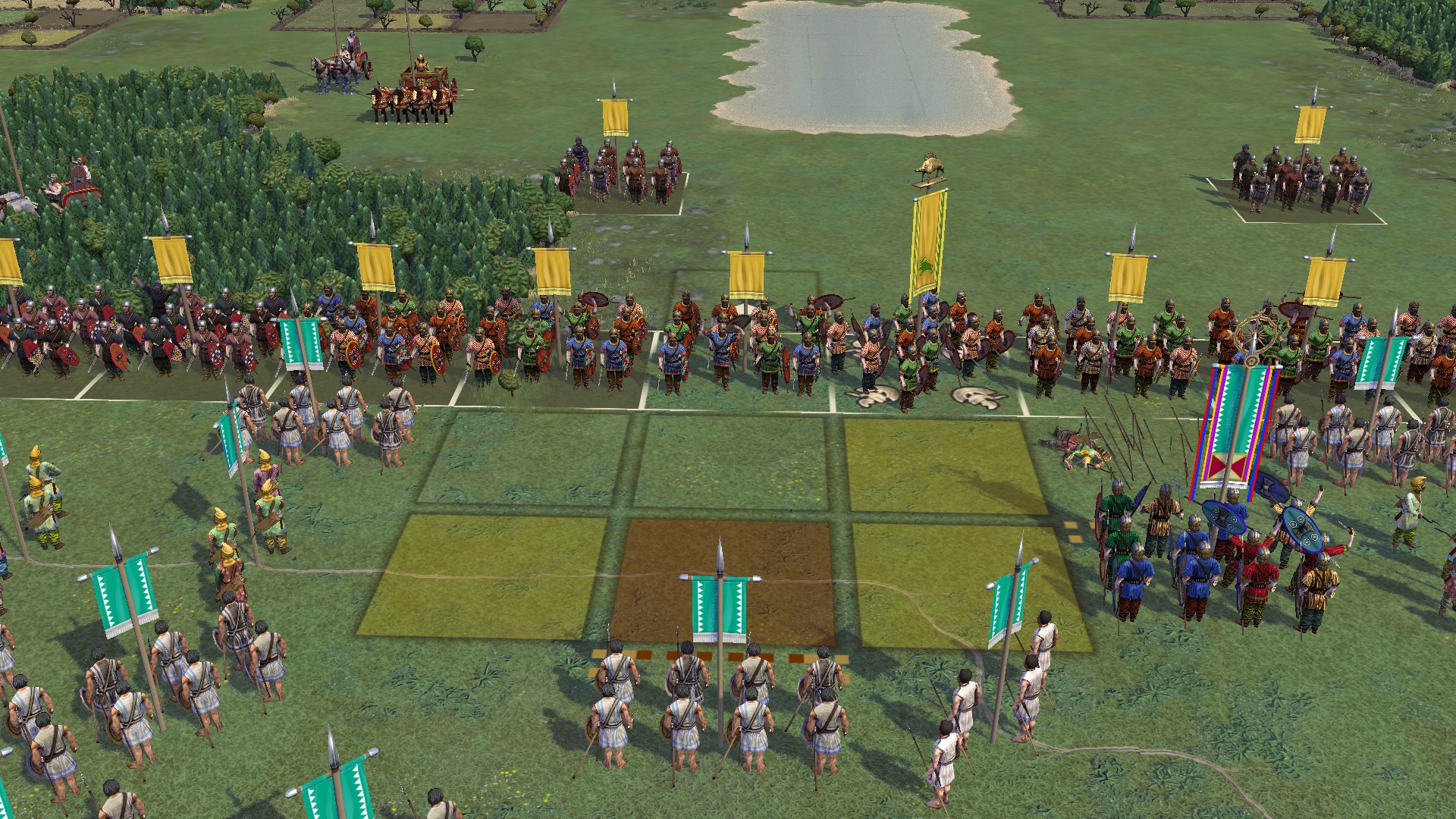 Скриншот: Field of Glory II