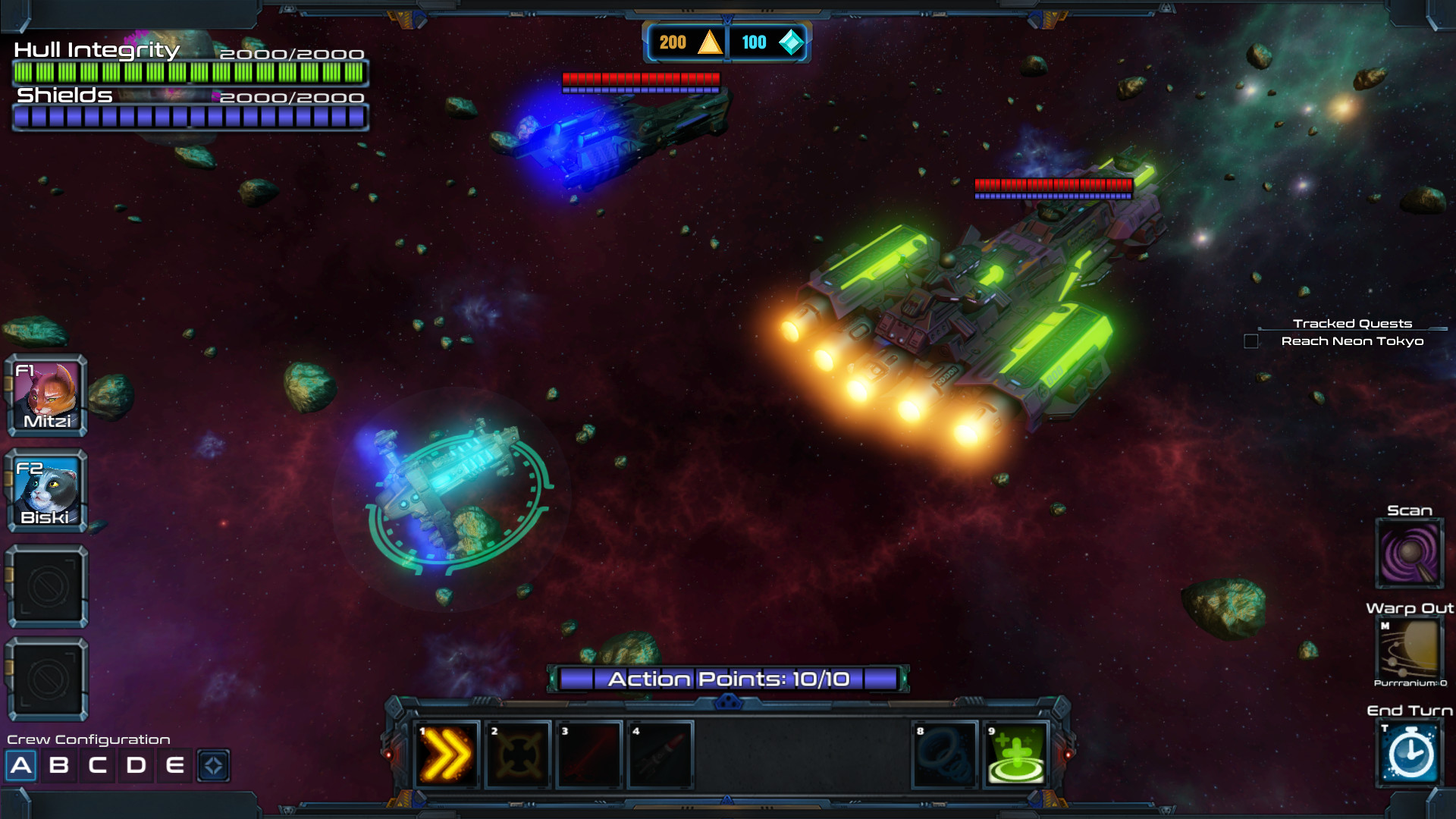 Скриншот: Space Cats Tactics