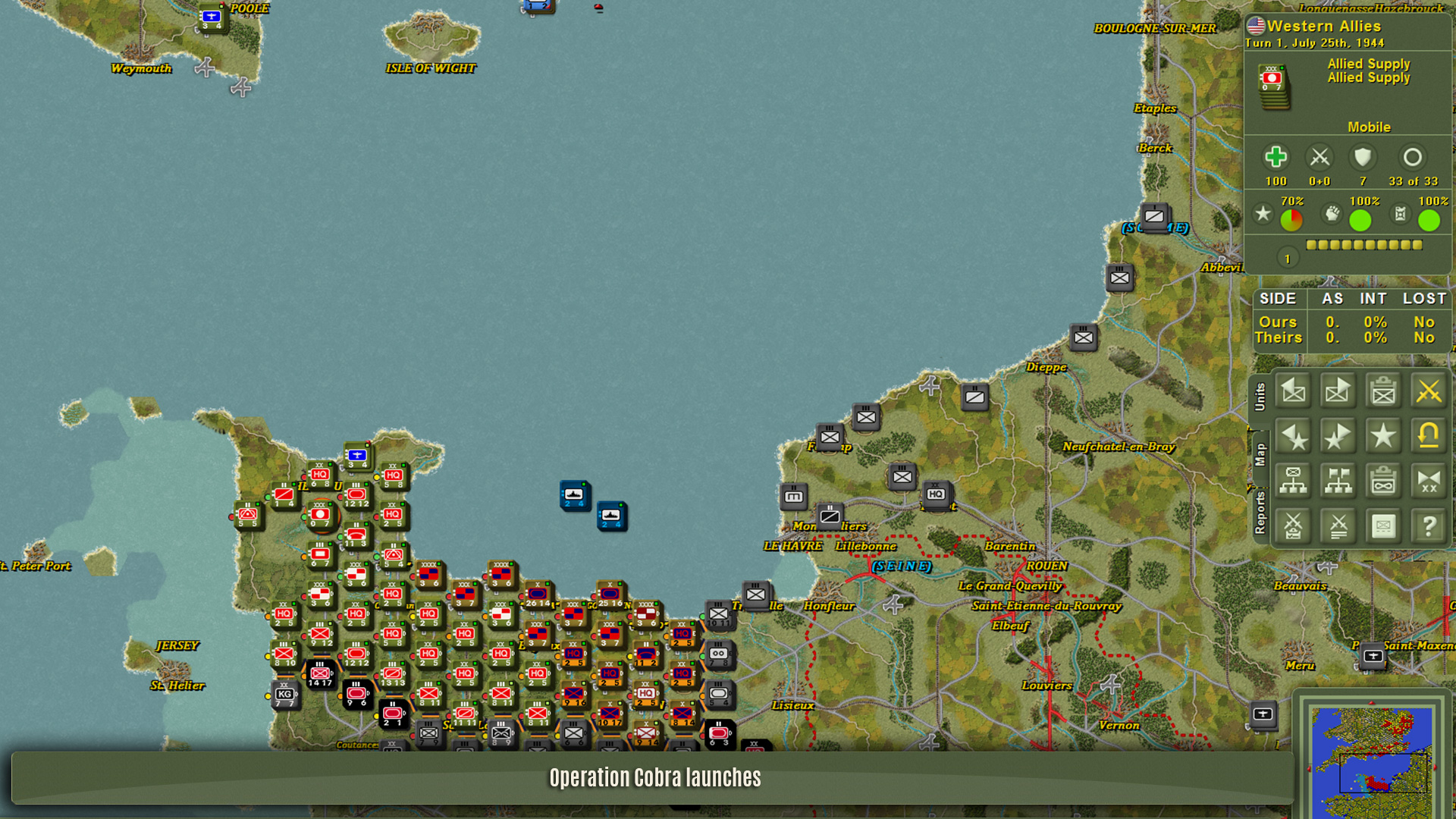 Скриншот: The Operational Art of War IV