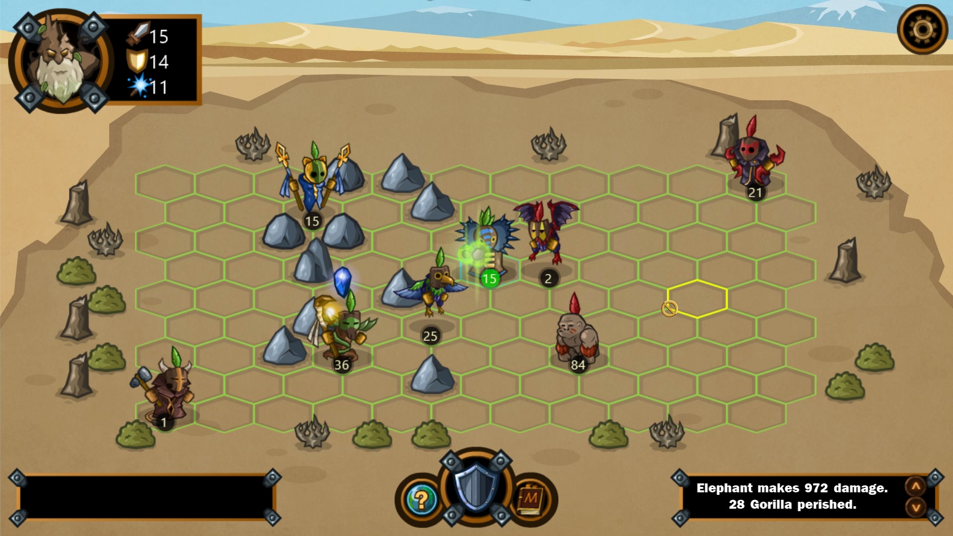 Скриншот: Beasts Battle