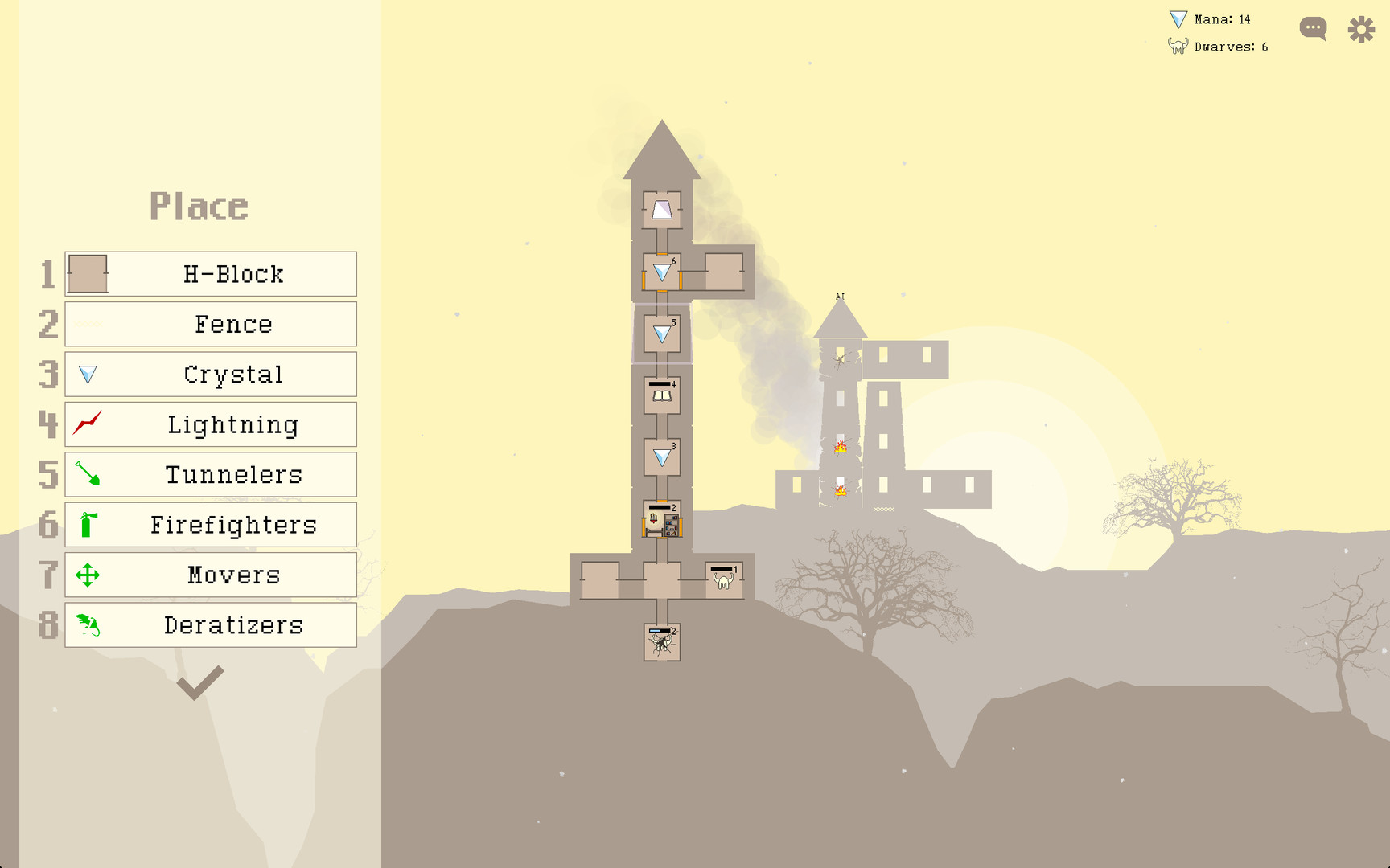 Скриншот: Dwarf Tower