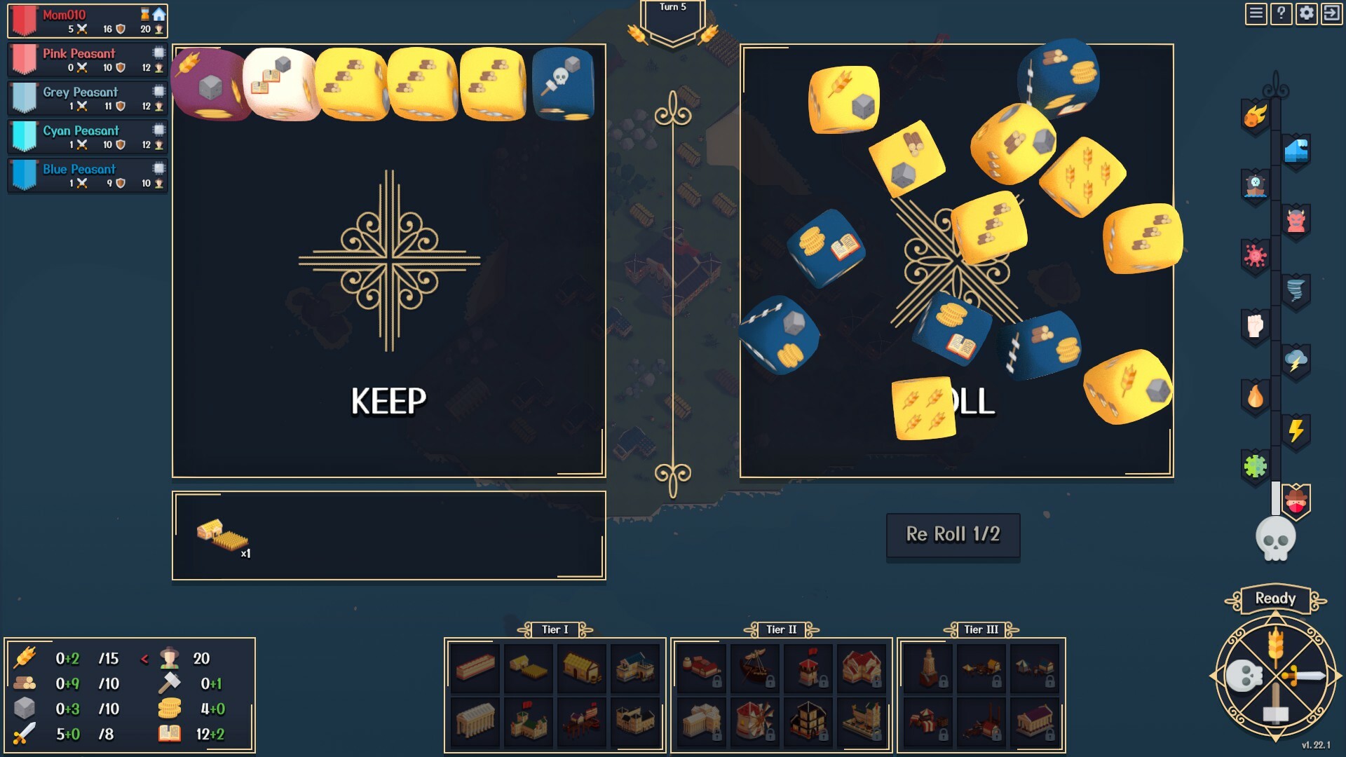 Скриншот: Dice Kingdoms