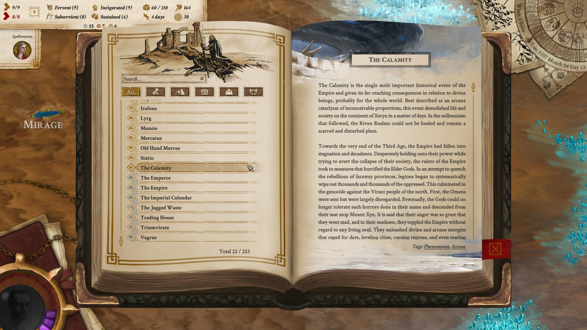 Скриншот: Vagrus - The Riven Realms