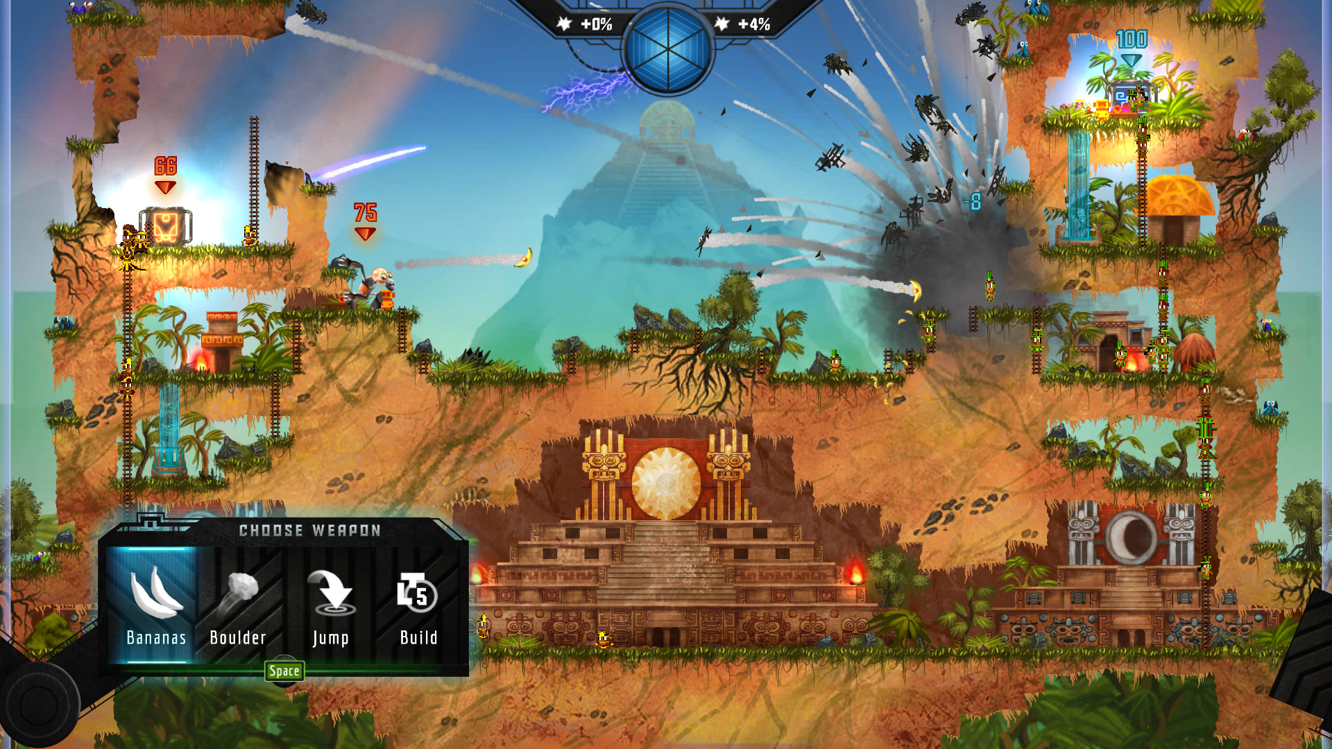 Скриншот: Mayan Death Robots
