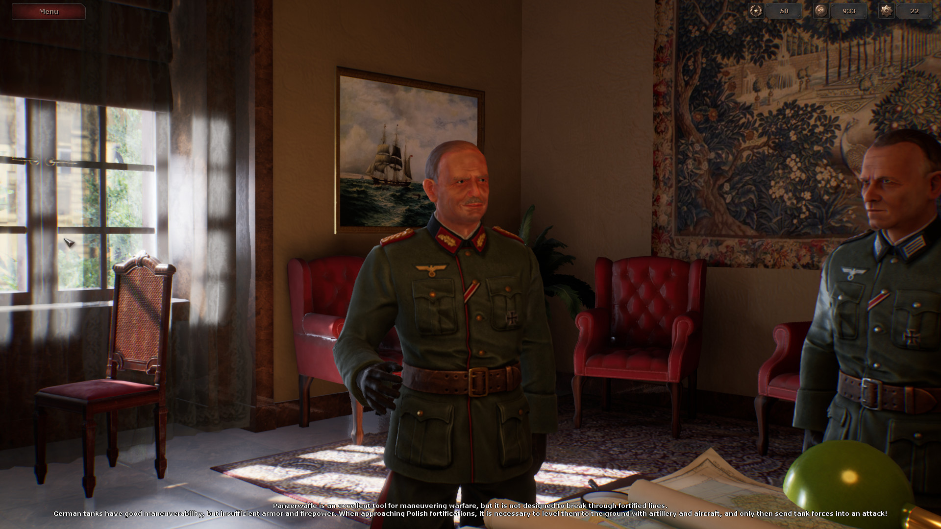 Скриншот: Panzer Strategy