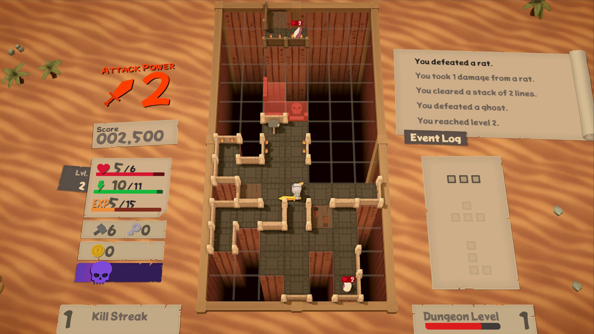 Скриншот: Blocky Dungeon