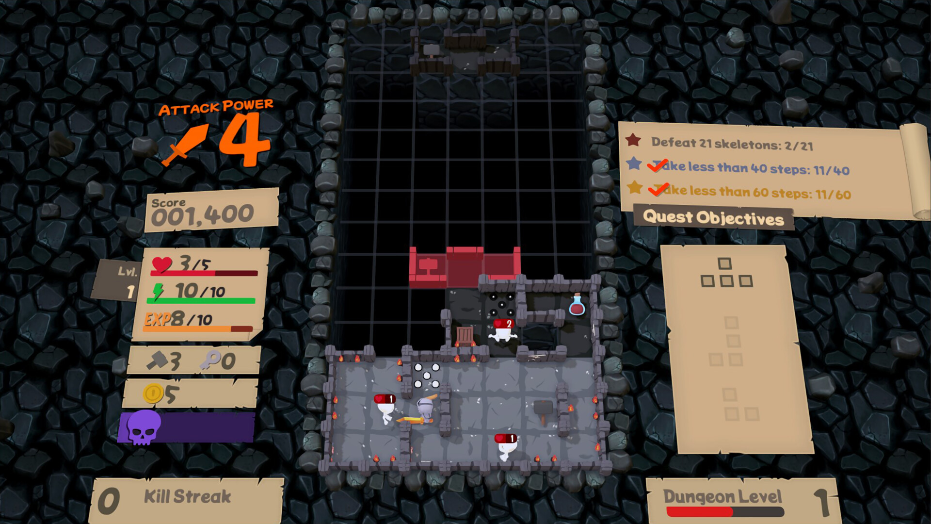 Скриншот: Blocky Dungeon