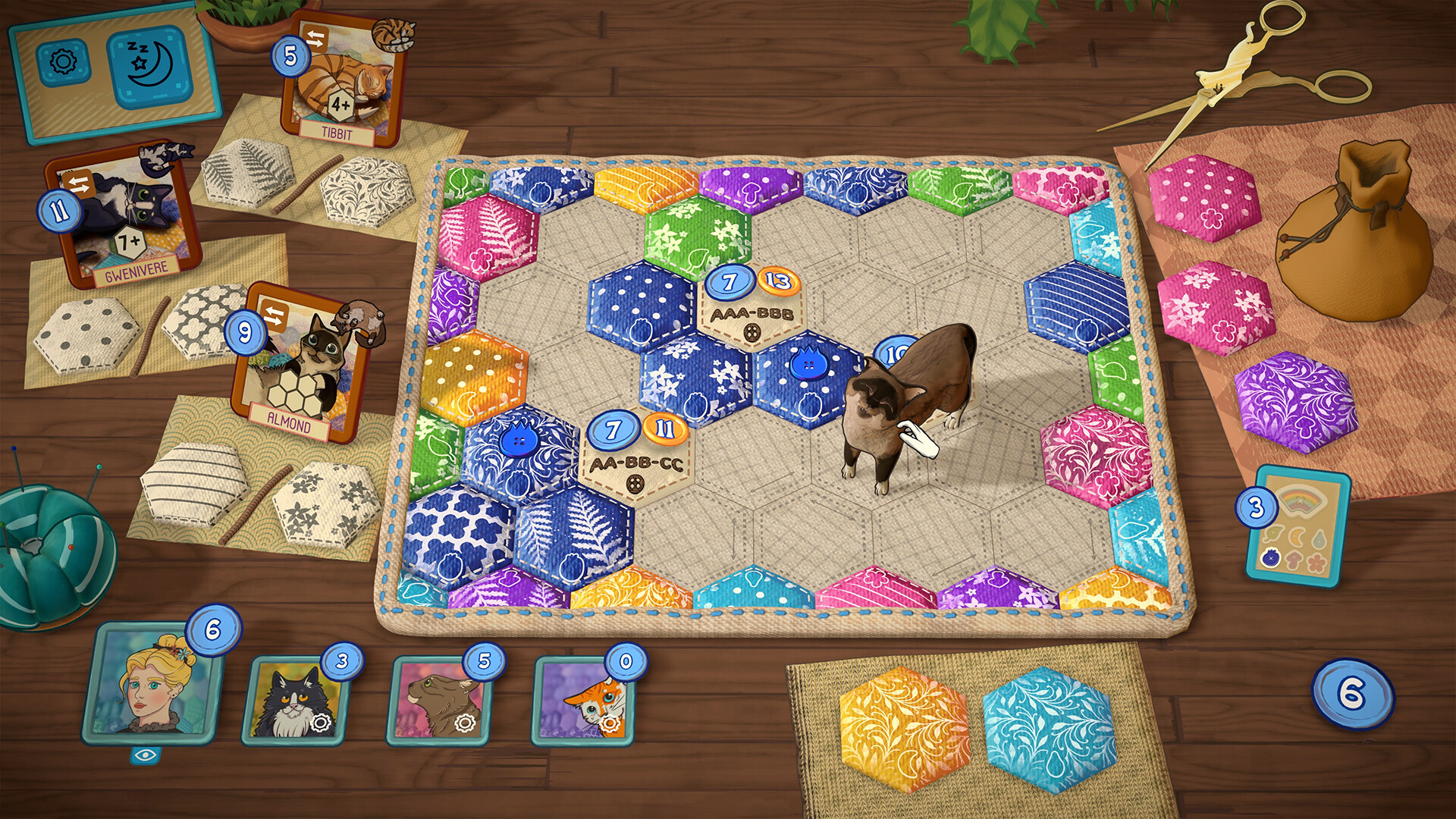 Скриншот: Quilts and Cats of Calico