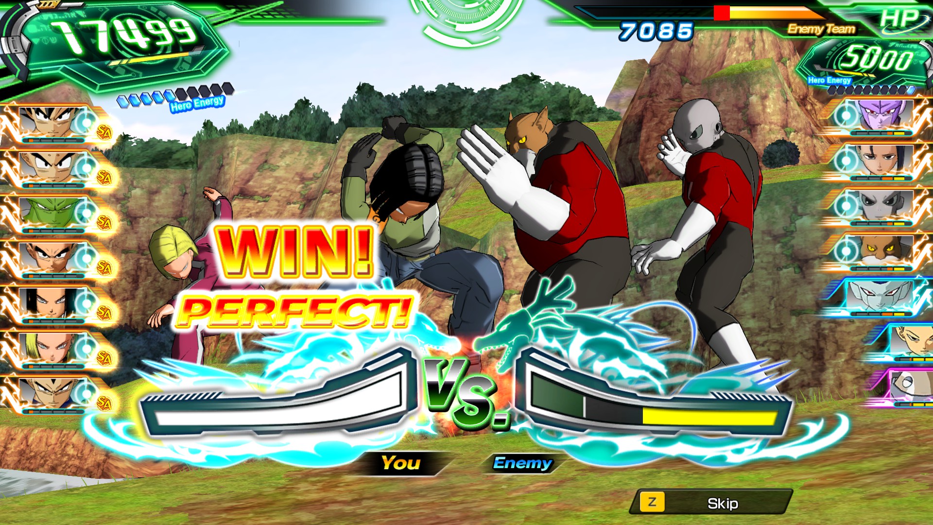 Скриншот: SUPER DRAGON BALL HEROES WORLD MISSION