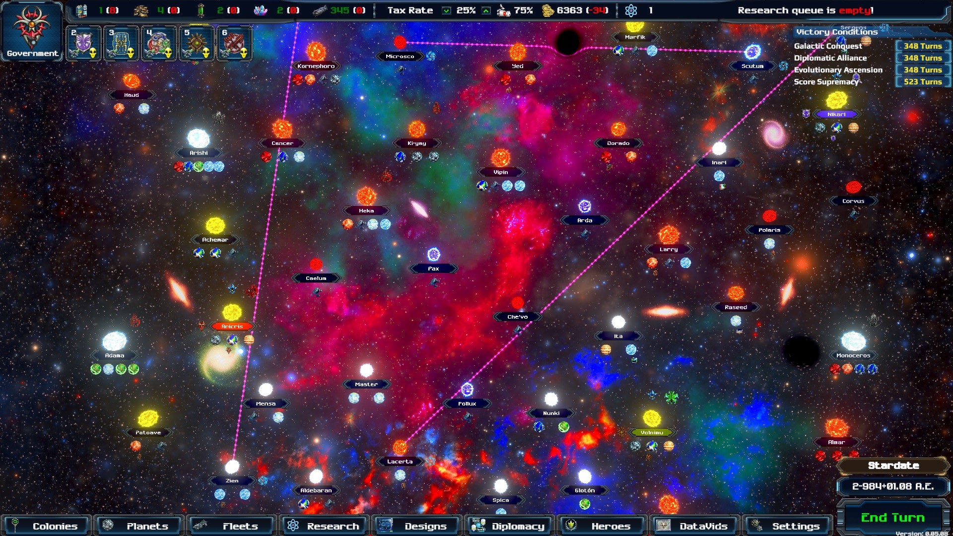 Скриншот: Astra Exodus