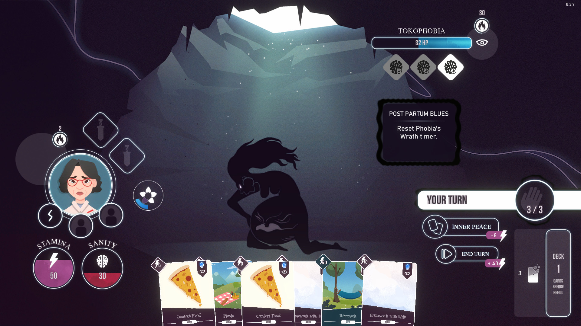 Скриншот: Neurodeck : Psychological Deckbuilder