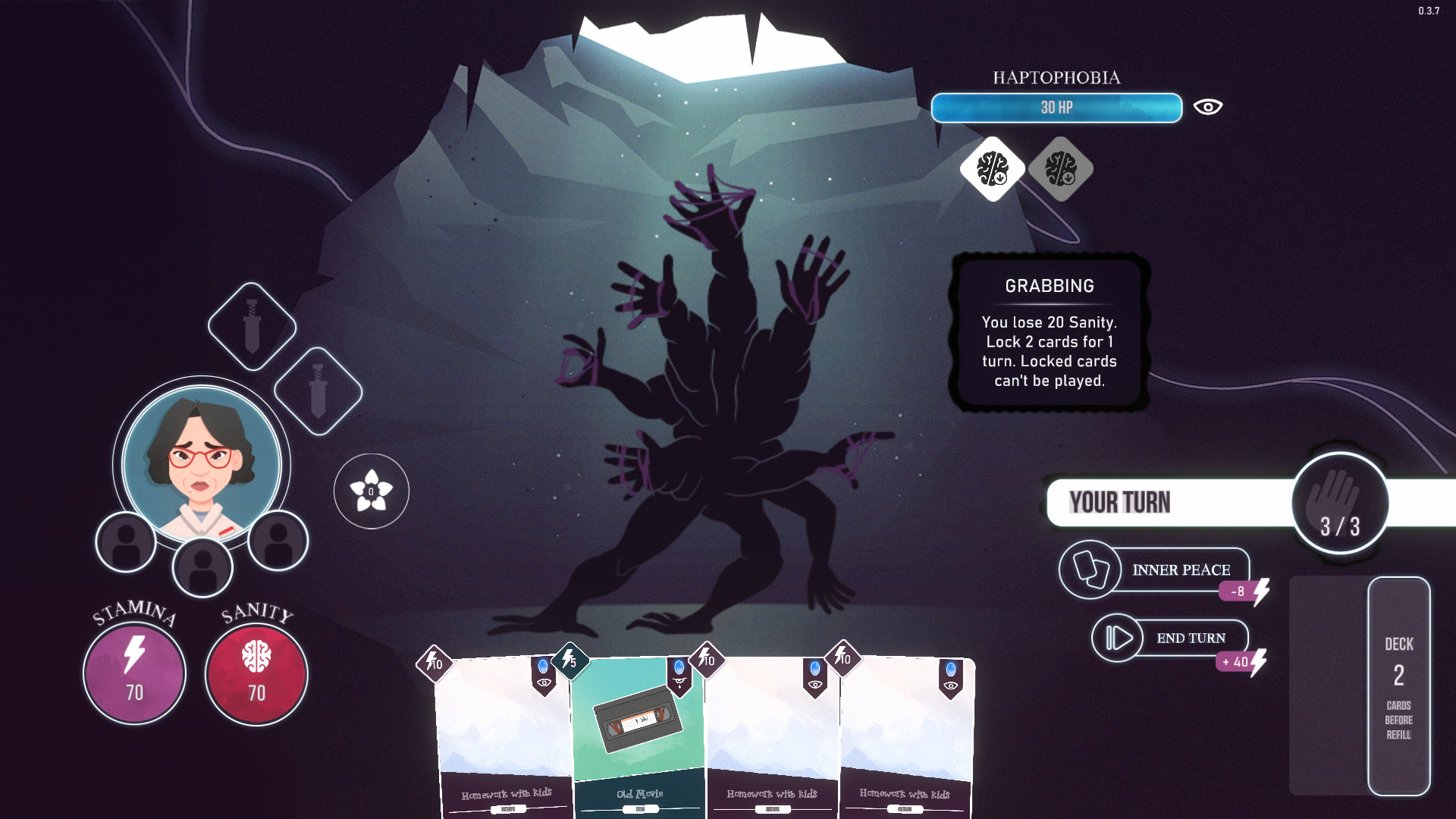 Скриншот: Neurodeck : Psychological Deckbuilder