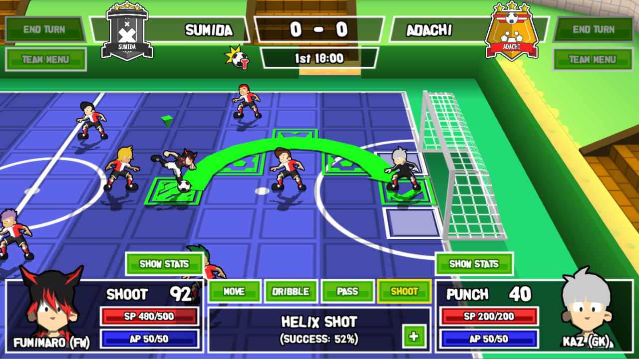 Скриншот: Ganbare! Super Strikers