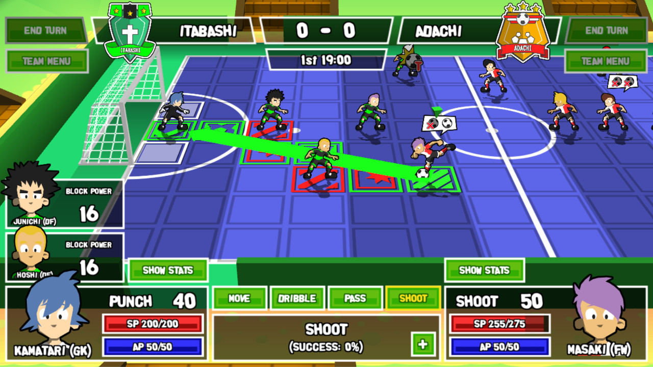 Скриншот: Ganbare! Super Strikers
