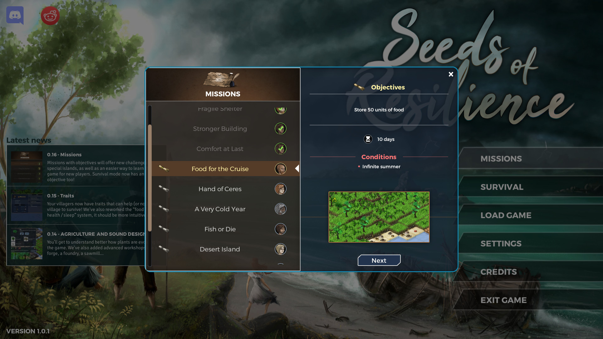 Скриншот: Seeds of Resilience
