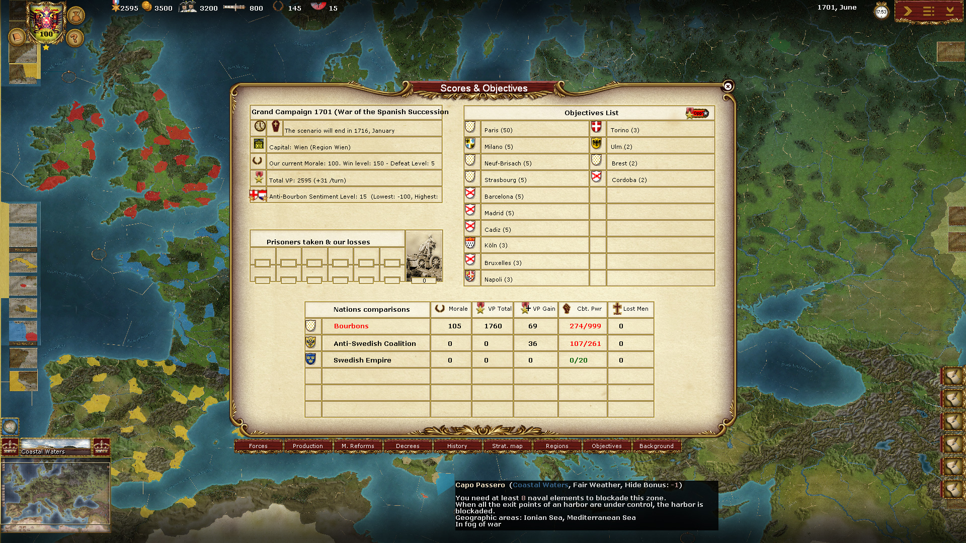 Скриншот: Wars of Succession