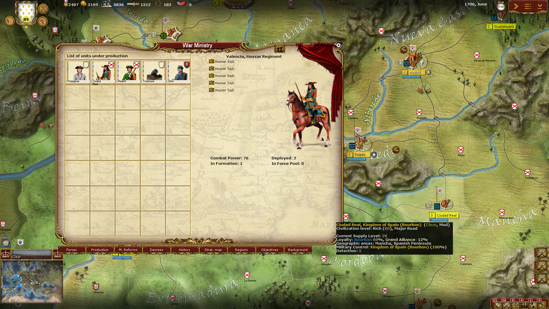 Скриншот: Wars of Succession