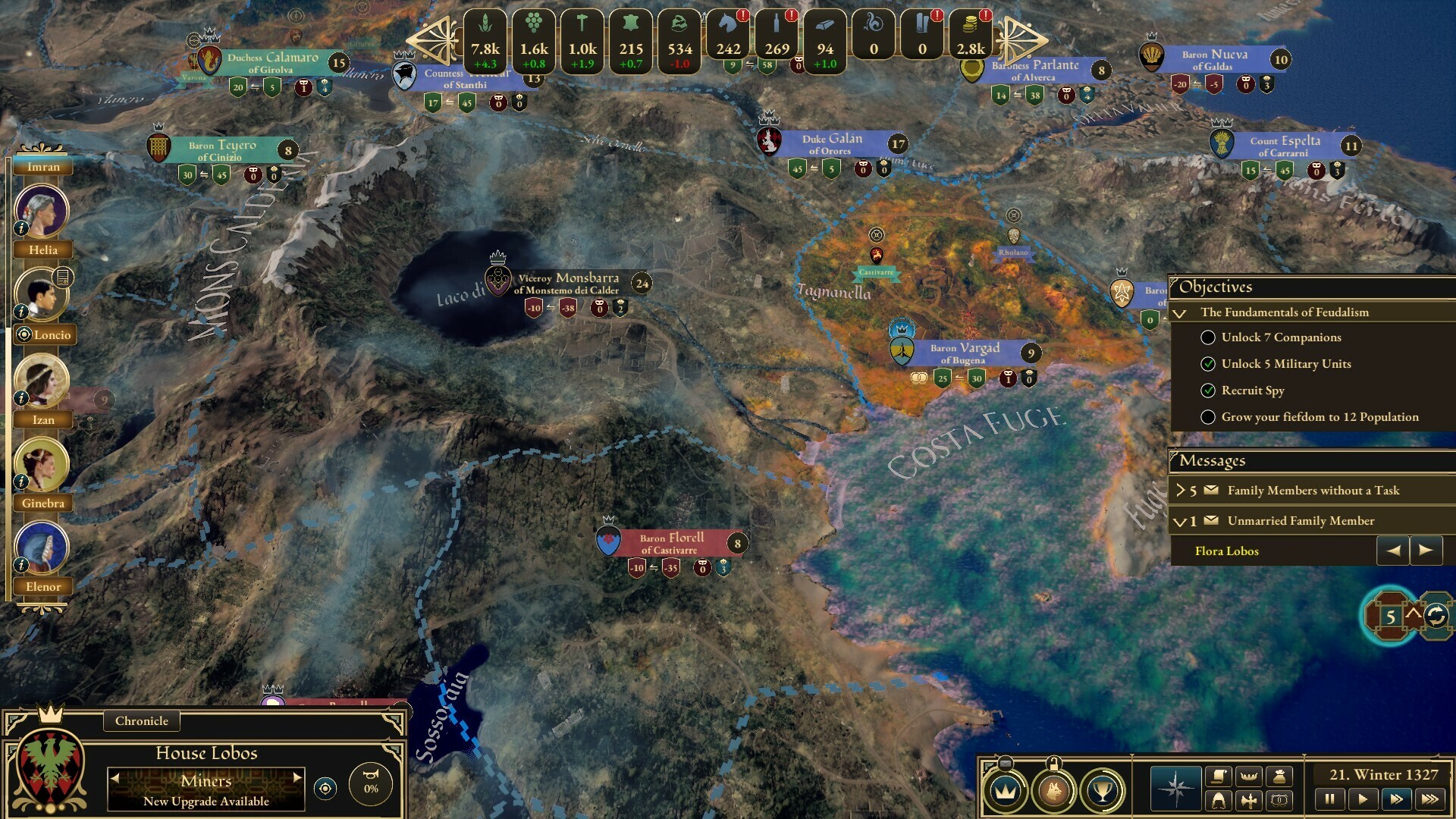 Скриншот: Great Houses of Calderia