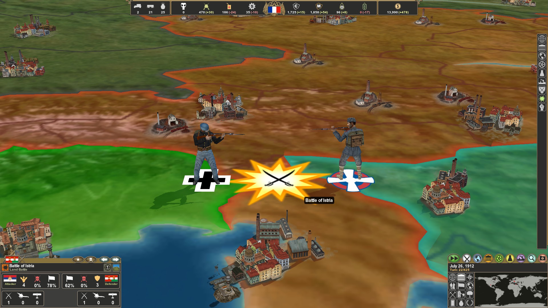 Скриншот: Making History: The Great War