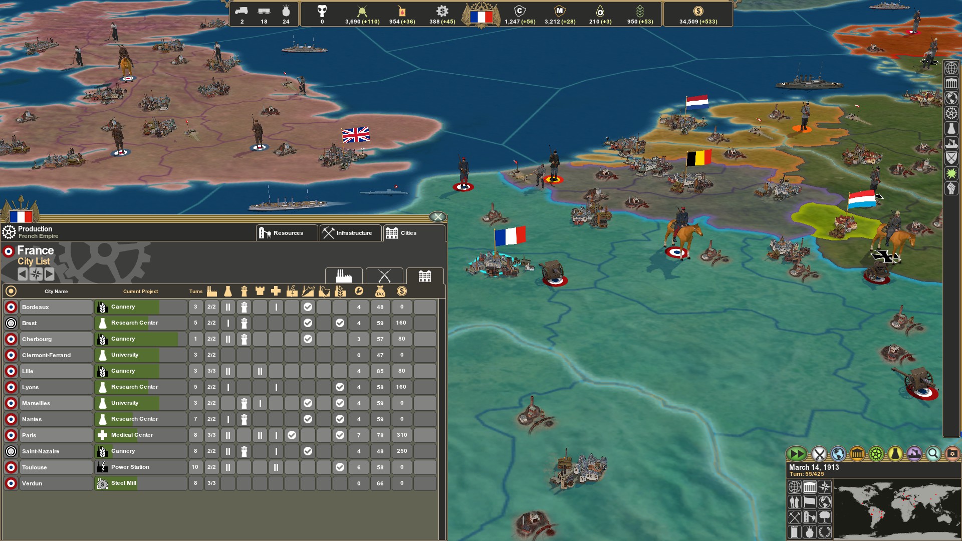 Скриншот: Making History: The Great War