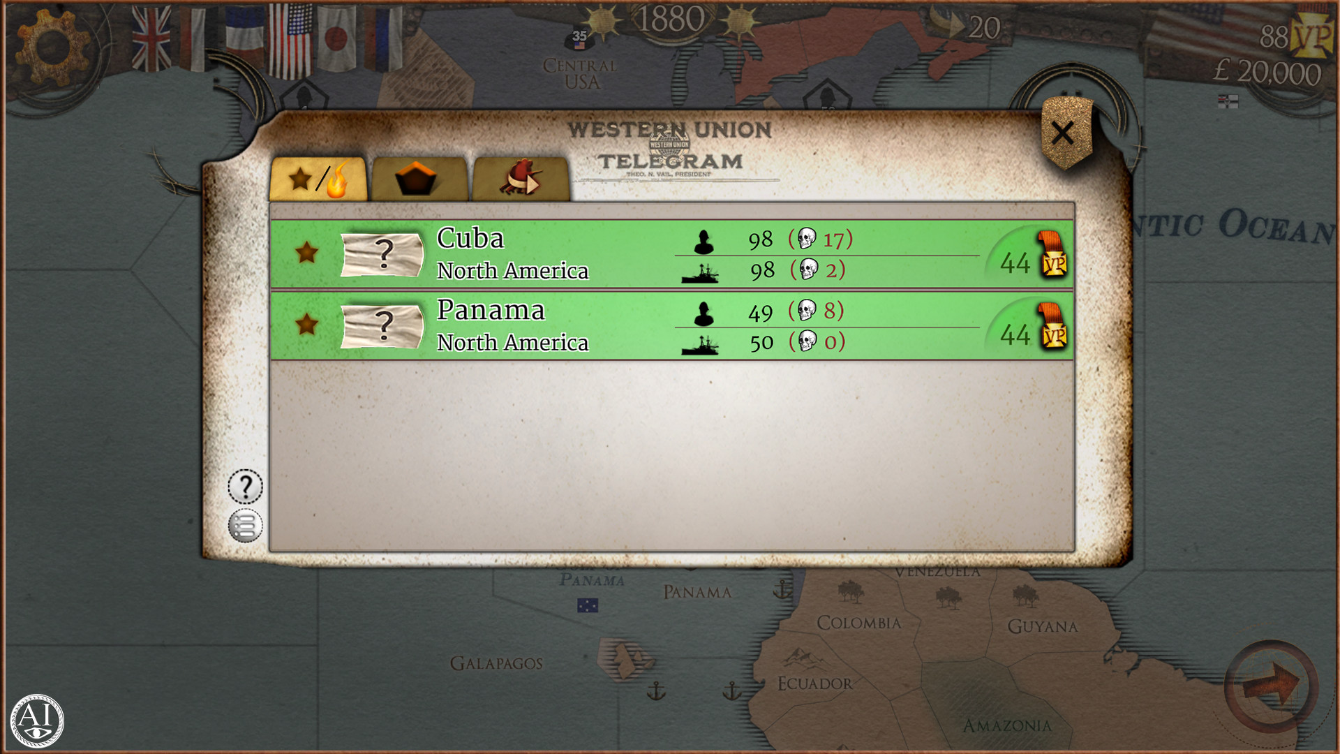 Скриншот: Colonial Conquest