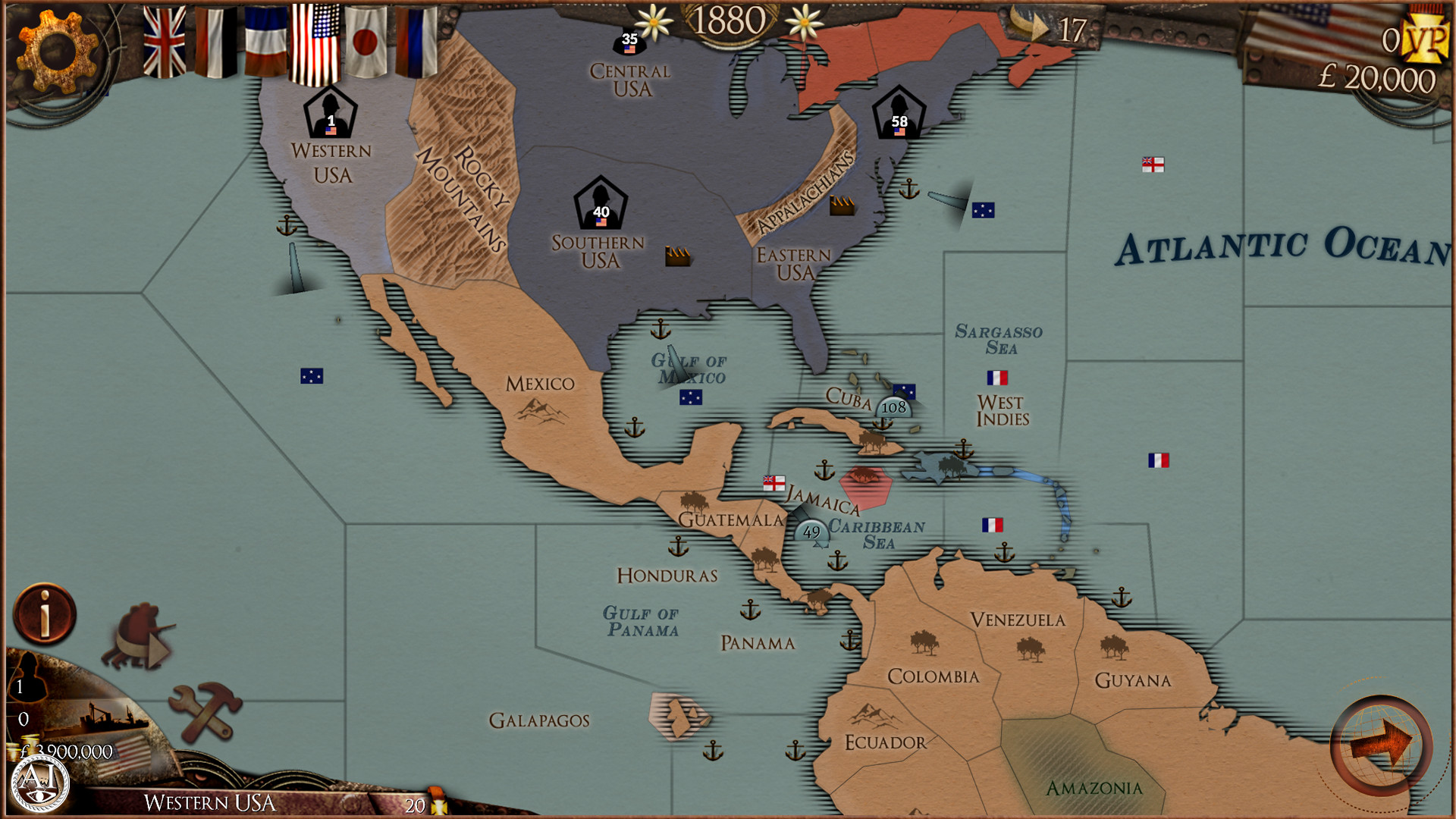 Скриншот: Colonial Conquest