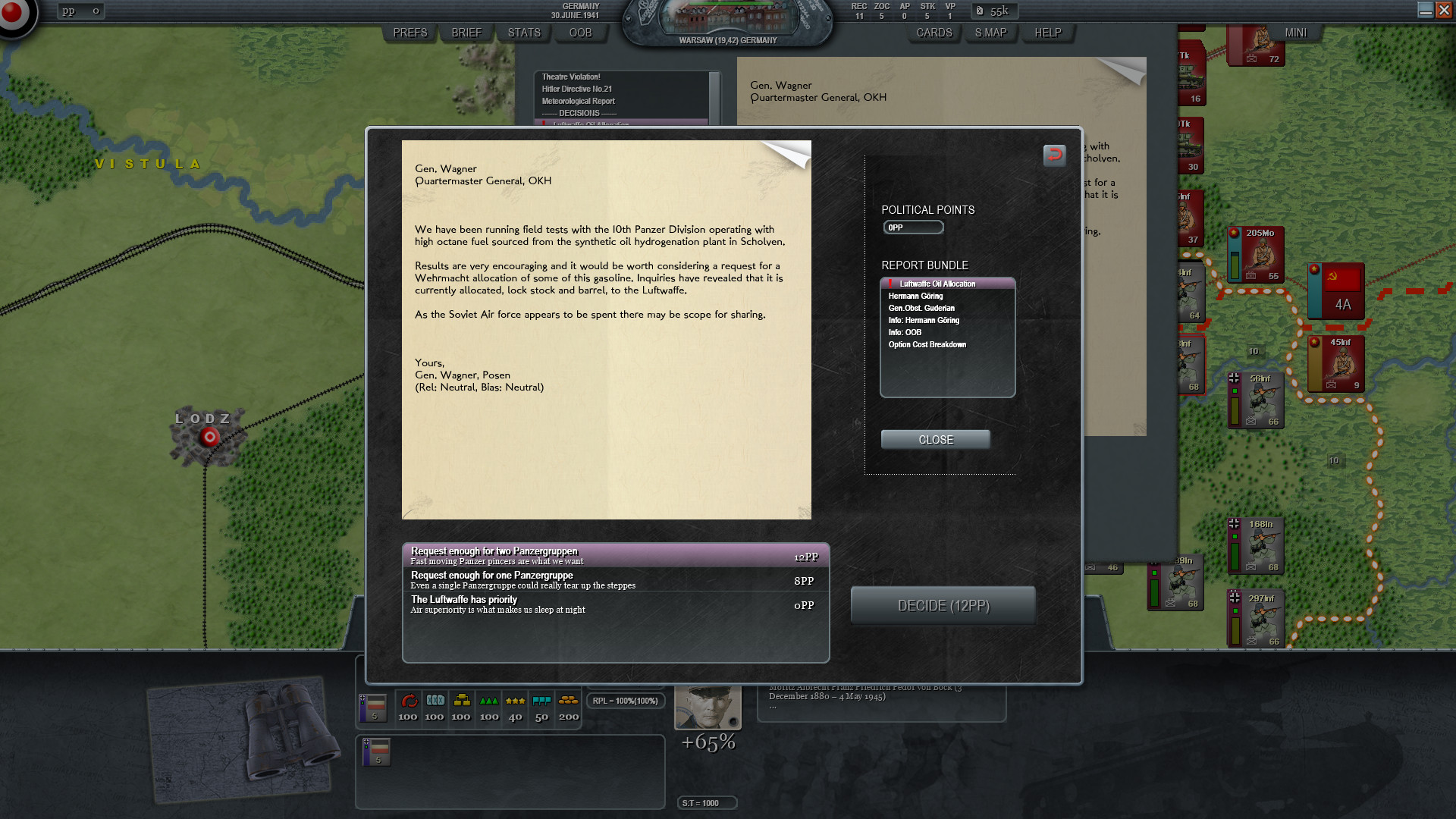 Скриншот: Decisive Campaigns: Barbarossa