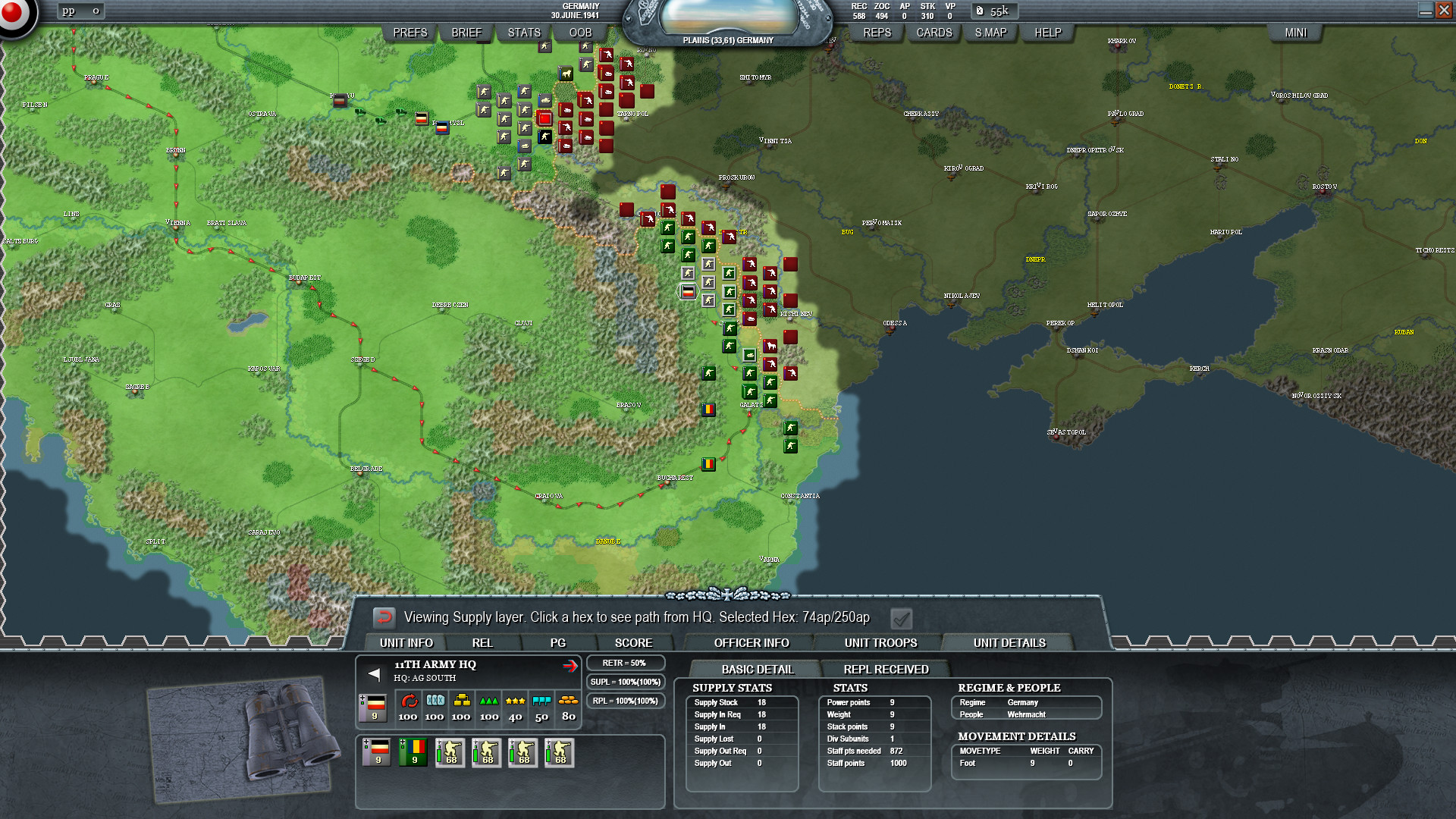 Скриншот: Decisive Campaigns: Barbarossa