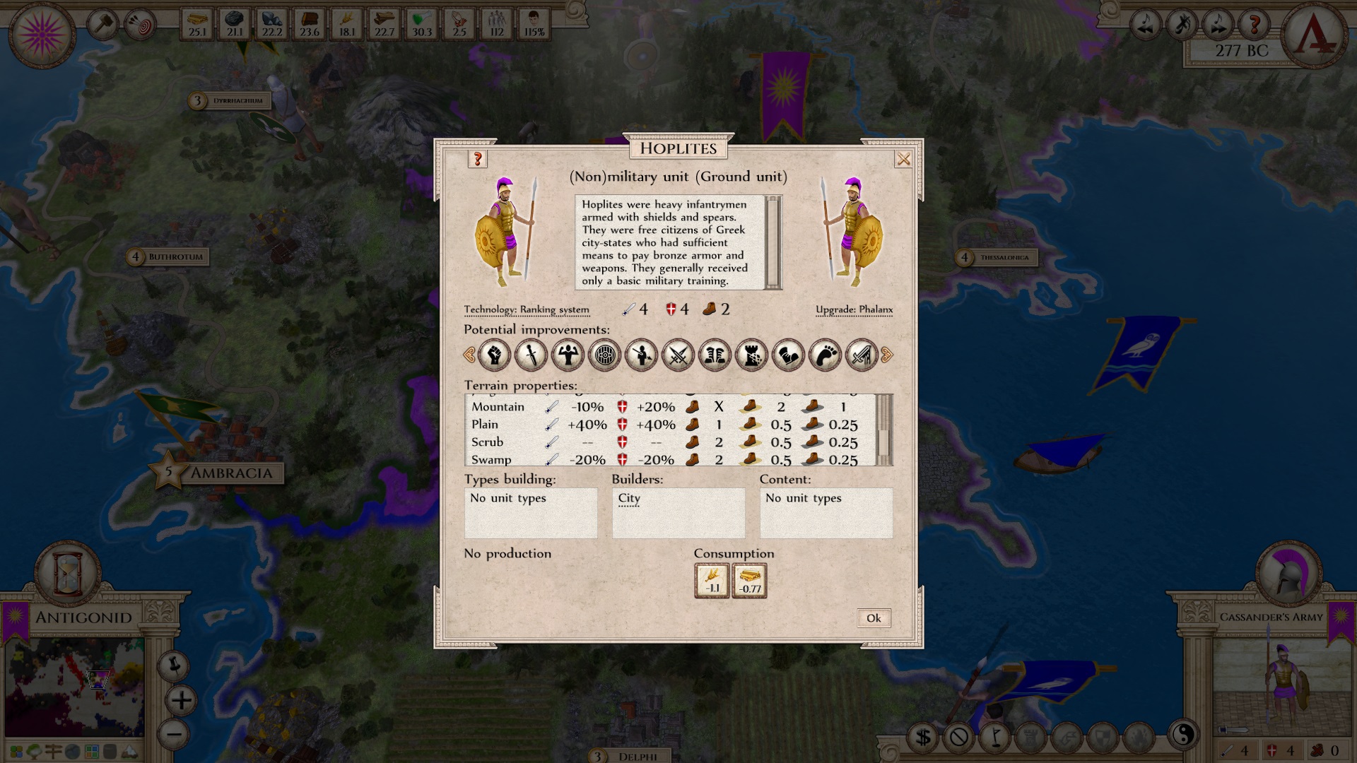 Скриншот: Aggressors: Ancient Rome