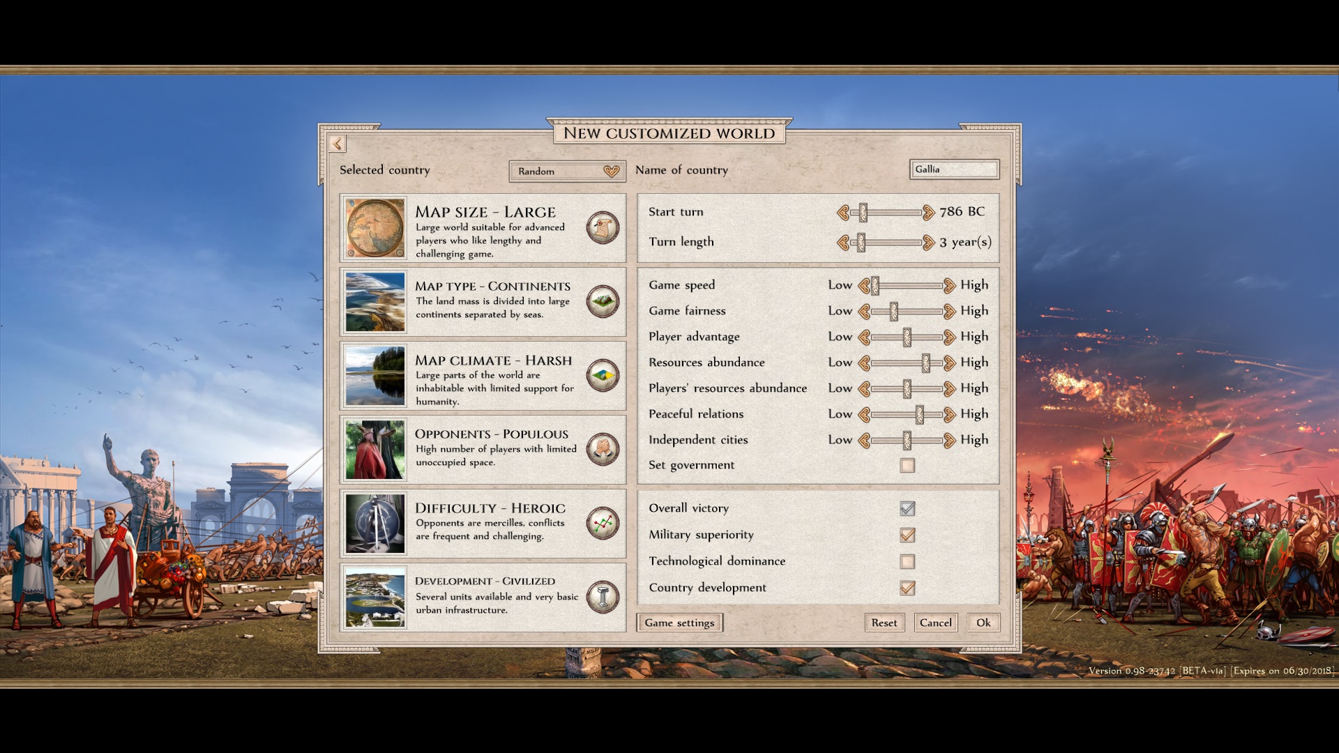 Скриншот: Aggressors: Ancient Rome