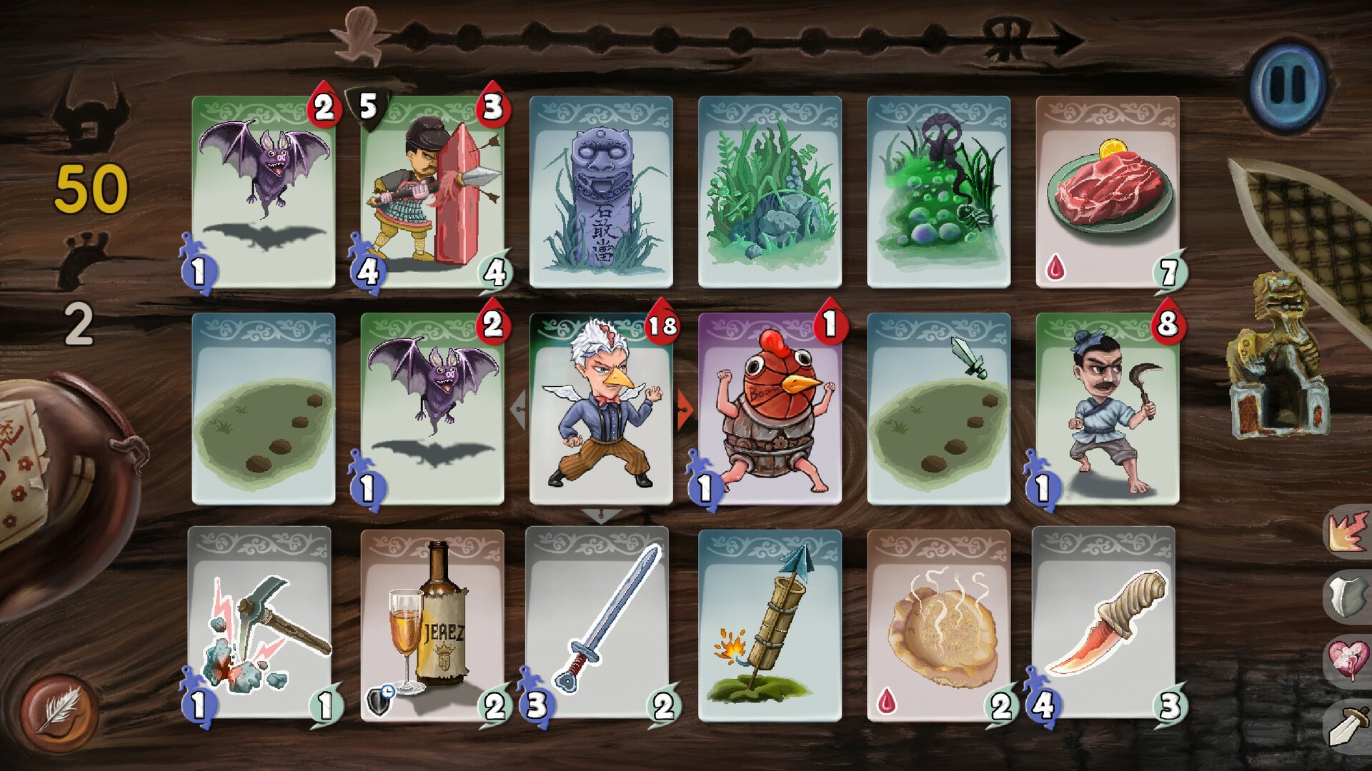 Скриншот: Vinecard