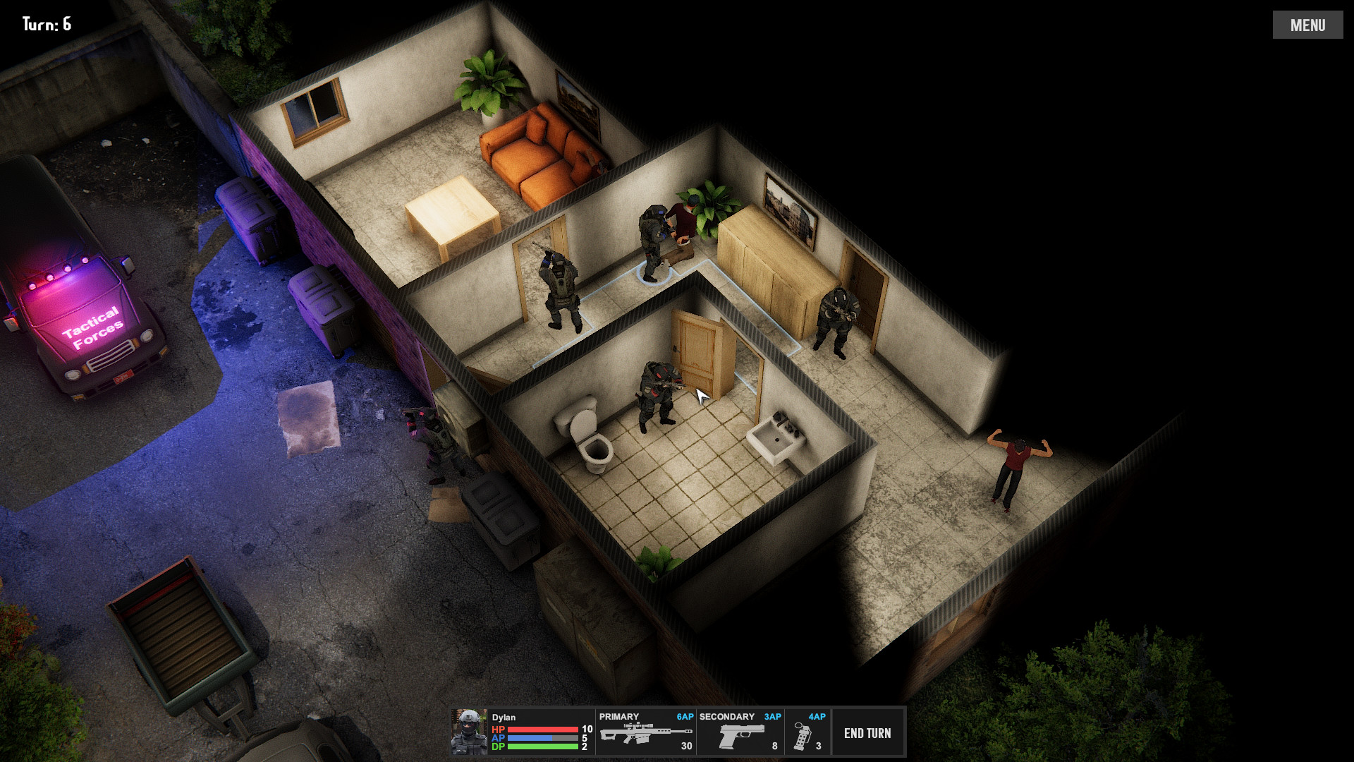 Скриншот: Tactical Combat Department