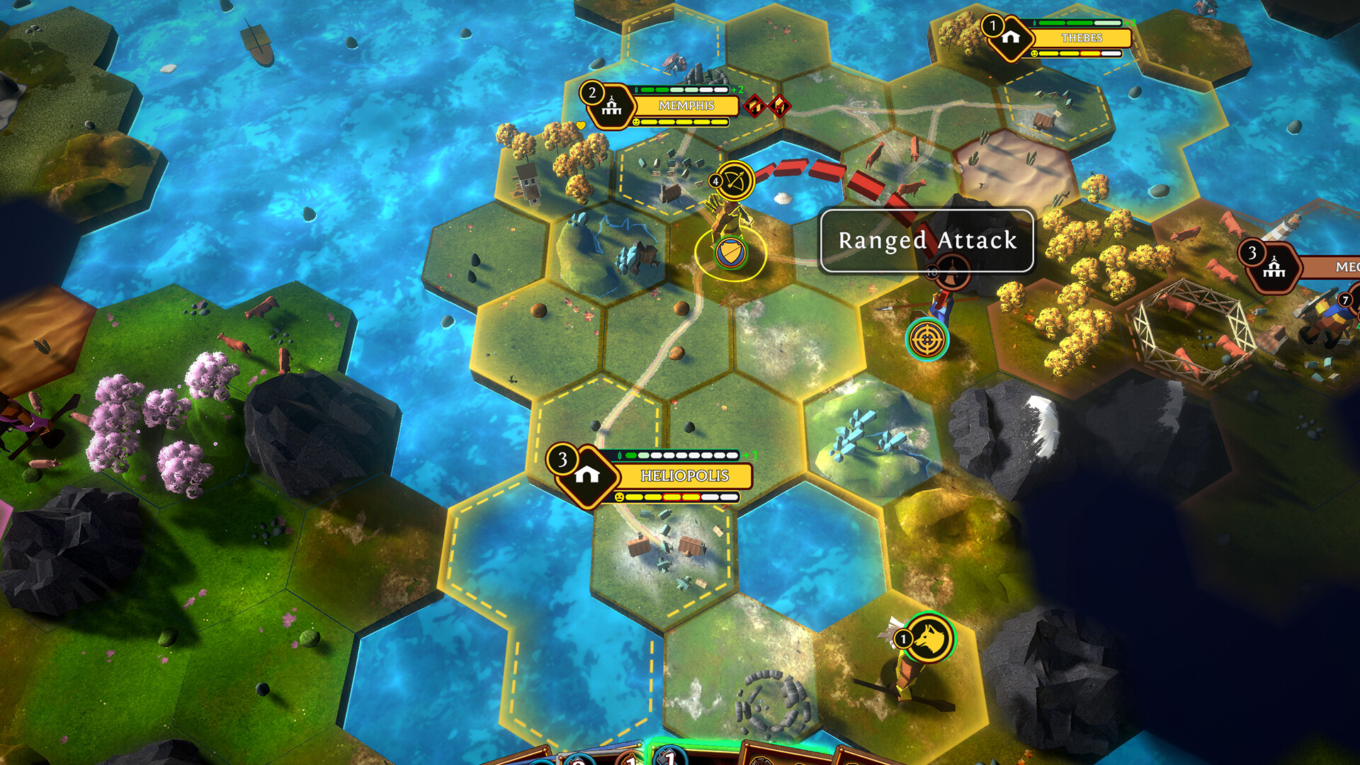 Скриншот: Hexarchy