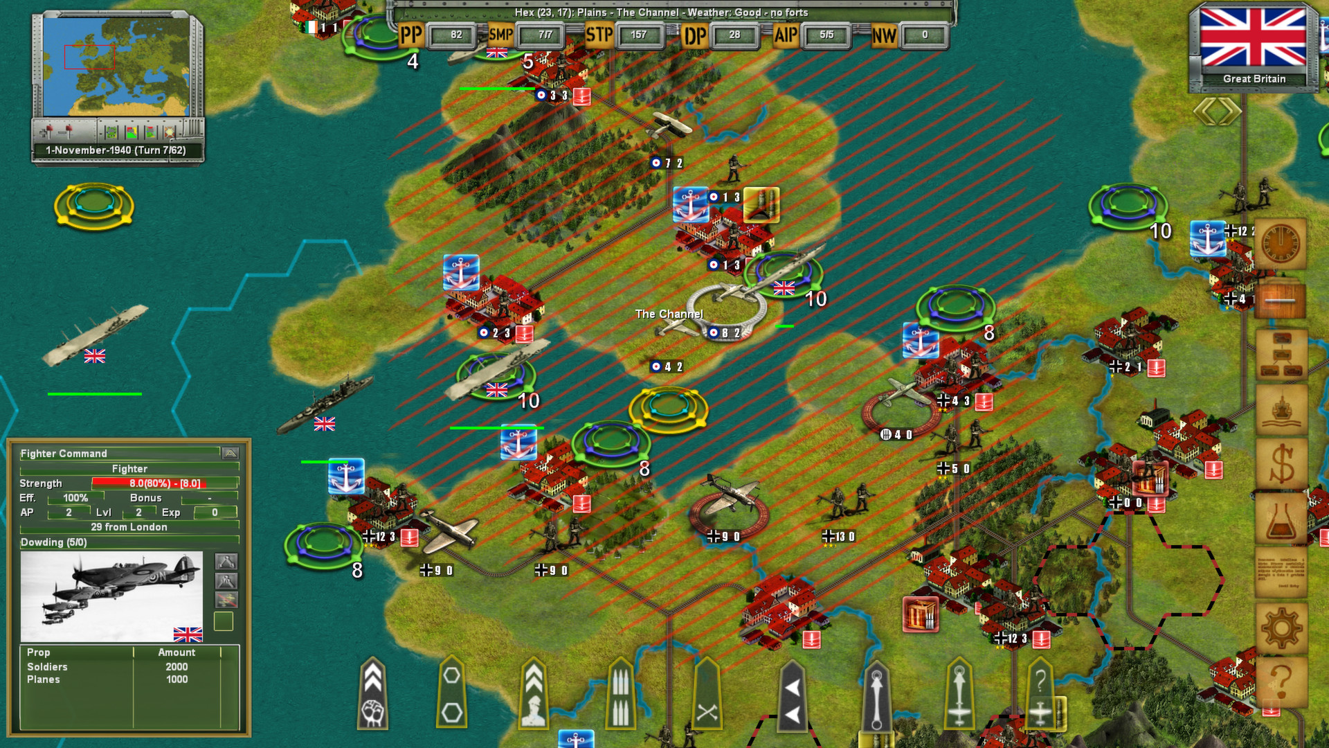 Скриншот: Strategic War in Europe