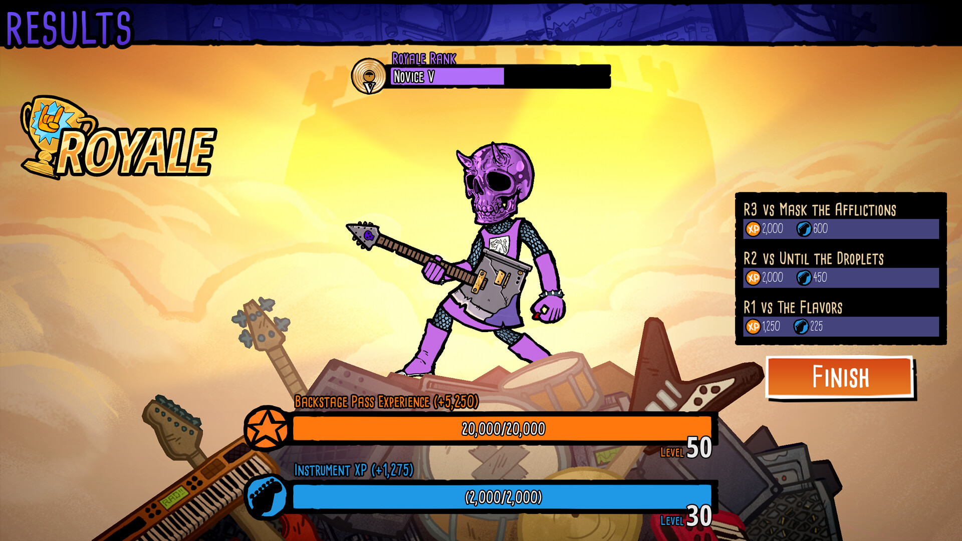 Скриншот: Battle Bands: Rock & Roll Deckbuilder