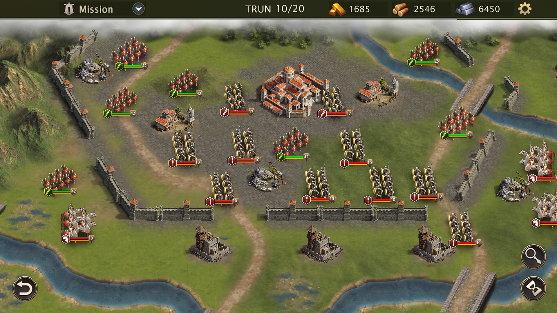 Скриншот: Grand War: Rome