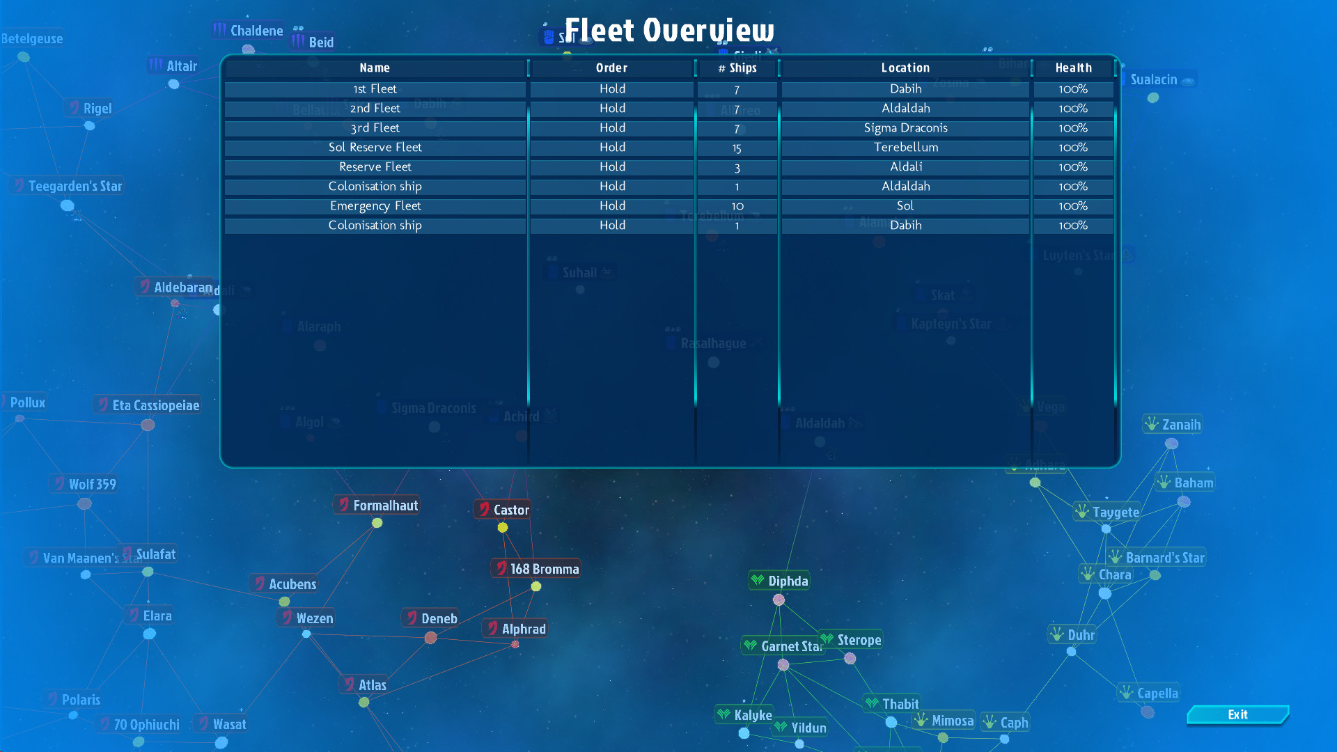 Скриншот: Galactic Inheritors