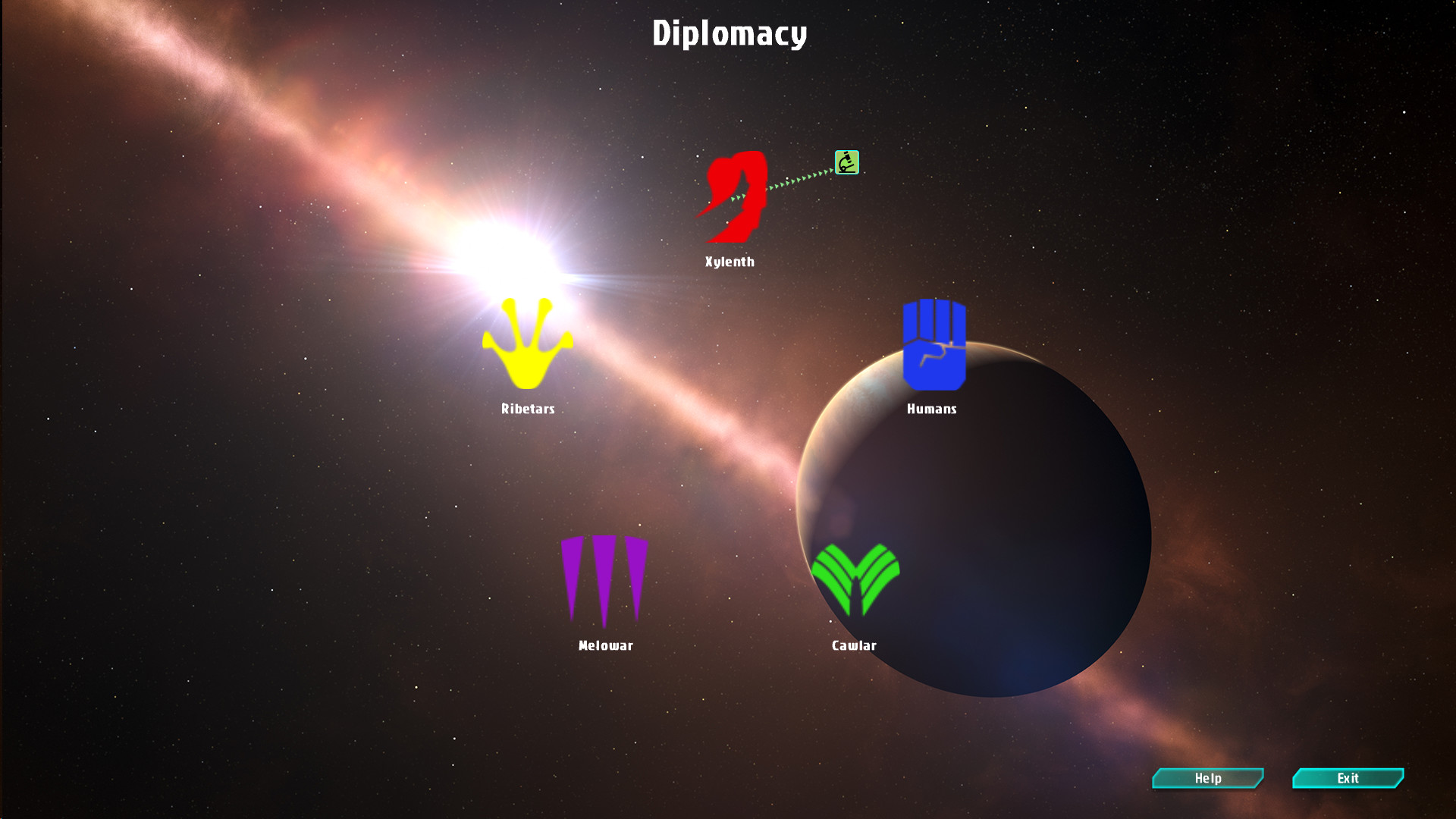 Скриншот: Galactic Inheritors