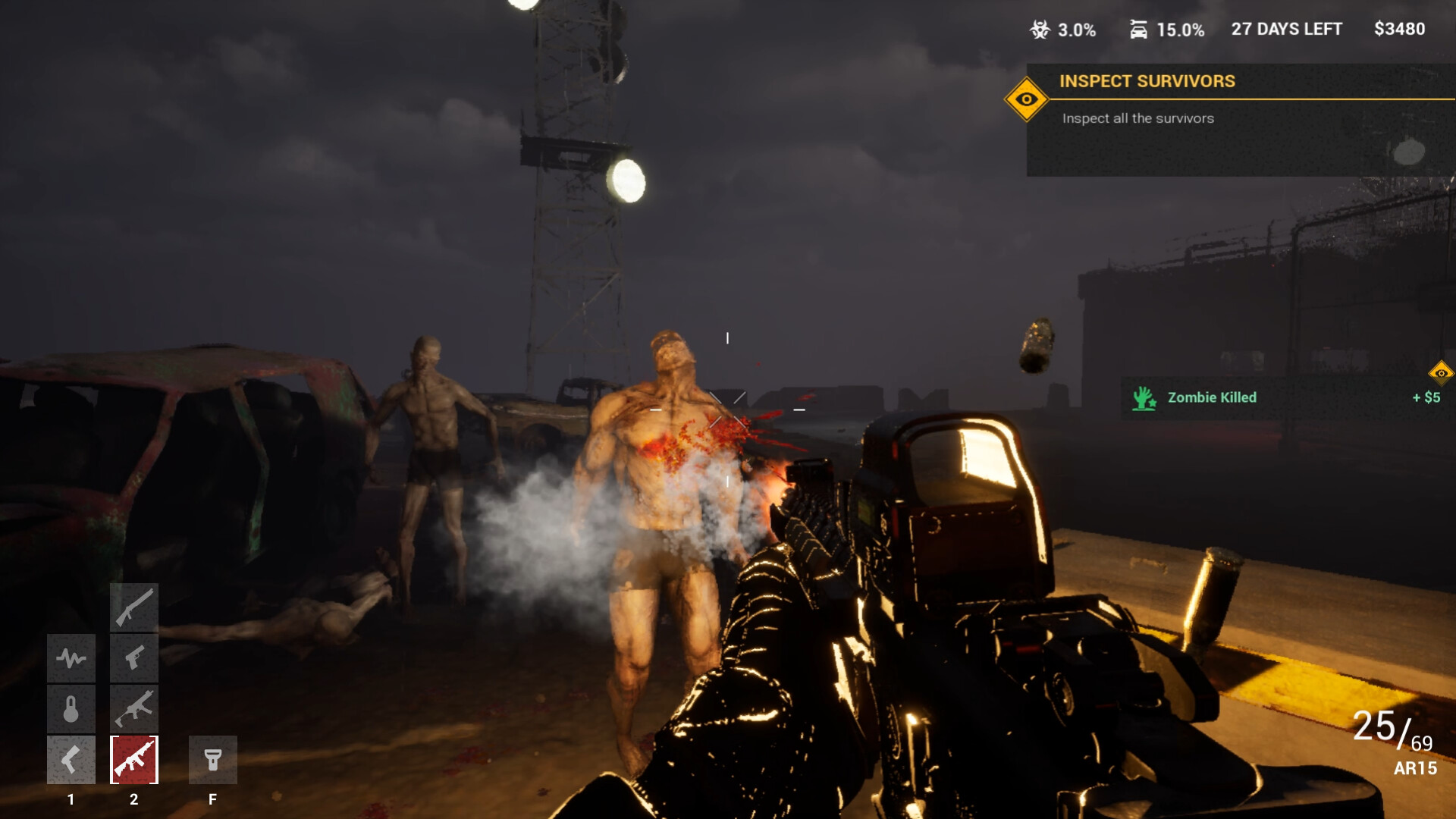 Скриншот: Quarantine Zombies