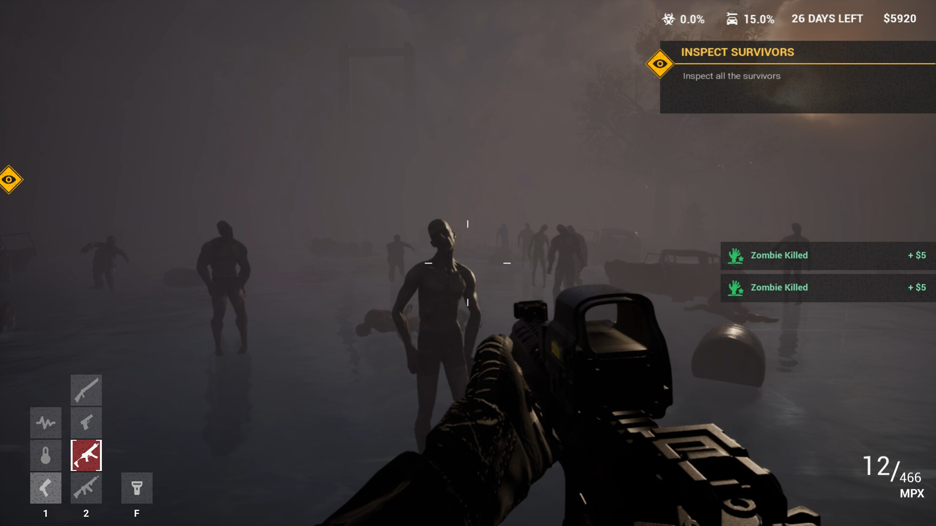 Скриншот: Quarantine Zombies