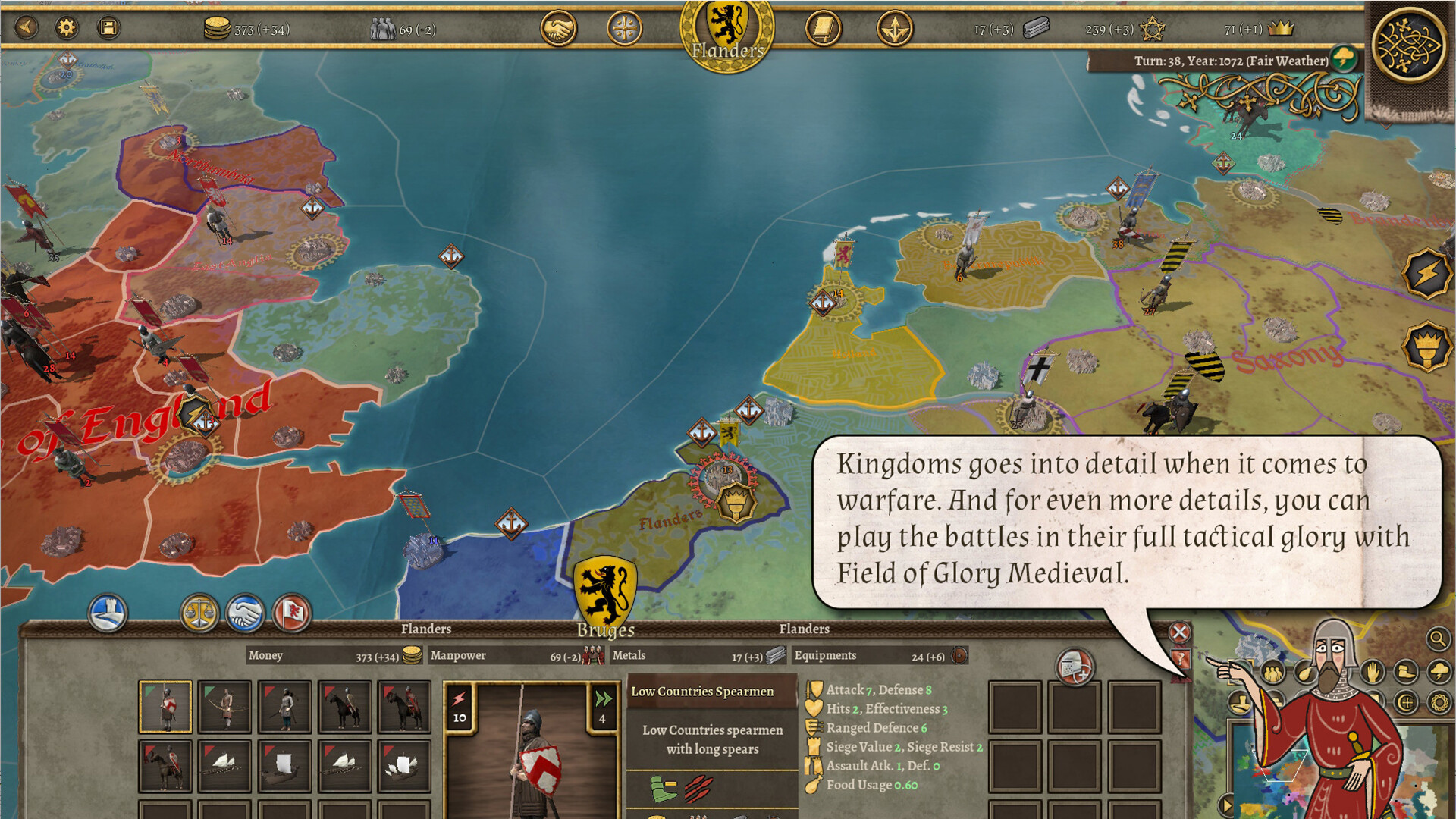 Скриншот: Field of Glory: Kingdoms