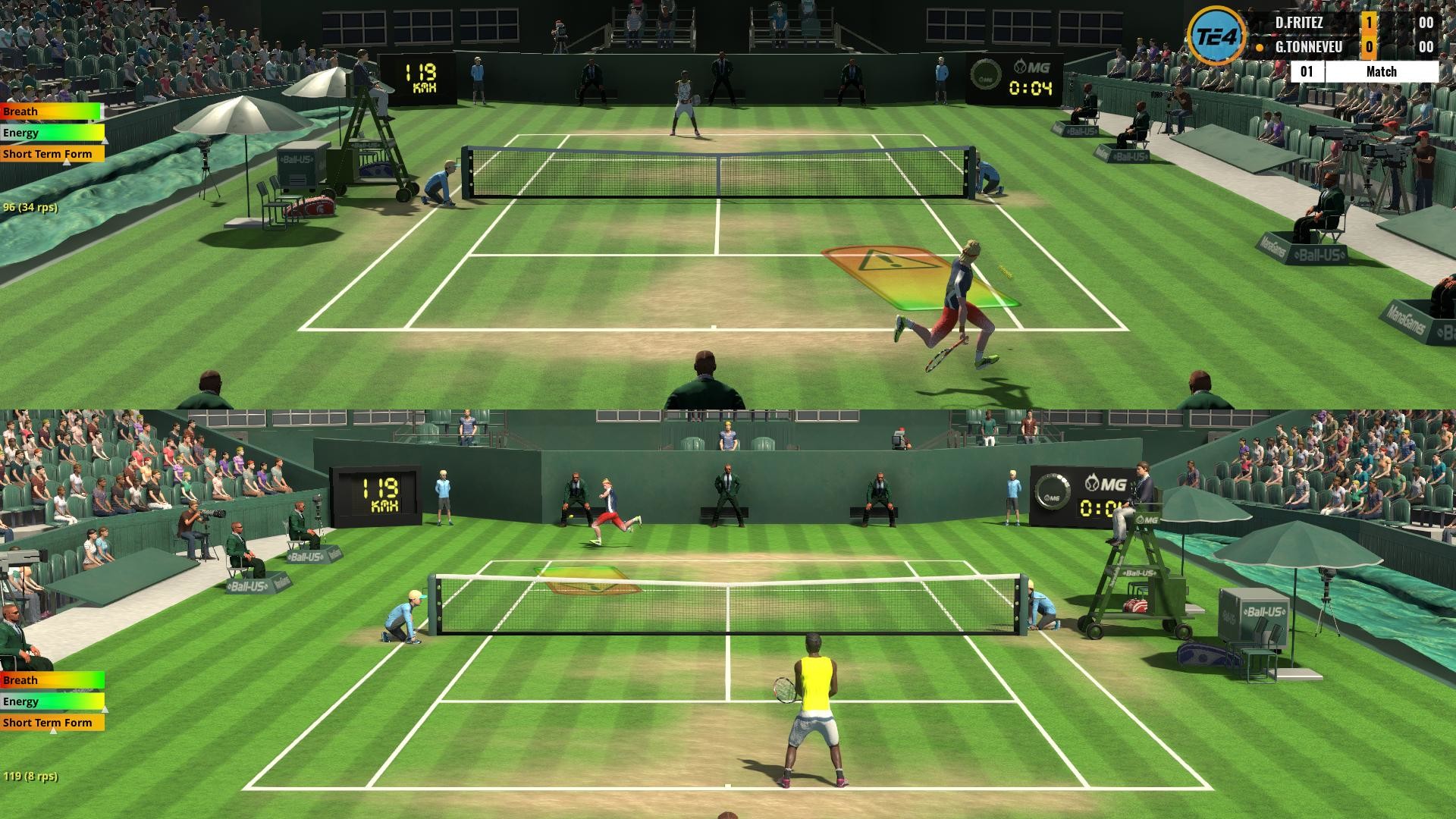Скриншот: Tennis Elbow 4