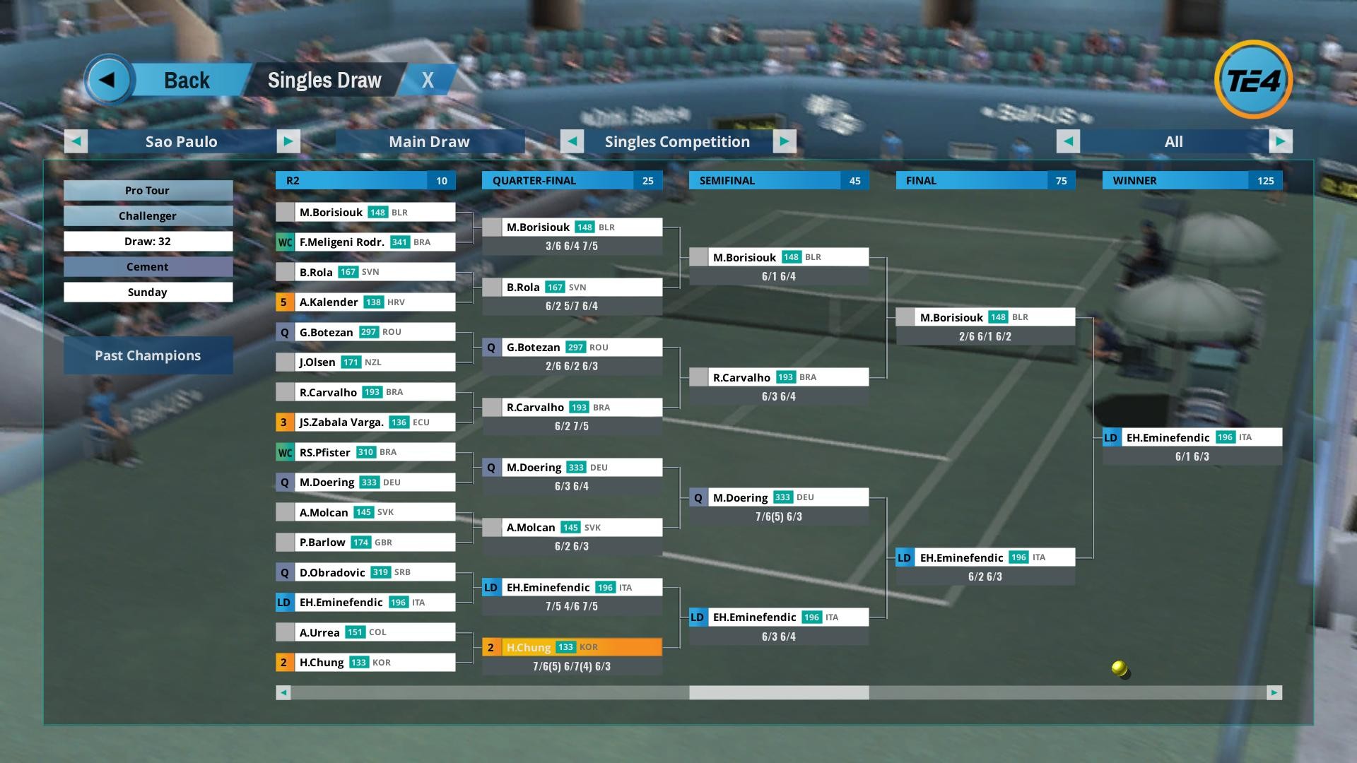Скриншот: Tennis Elbow 4